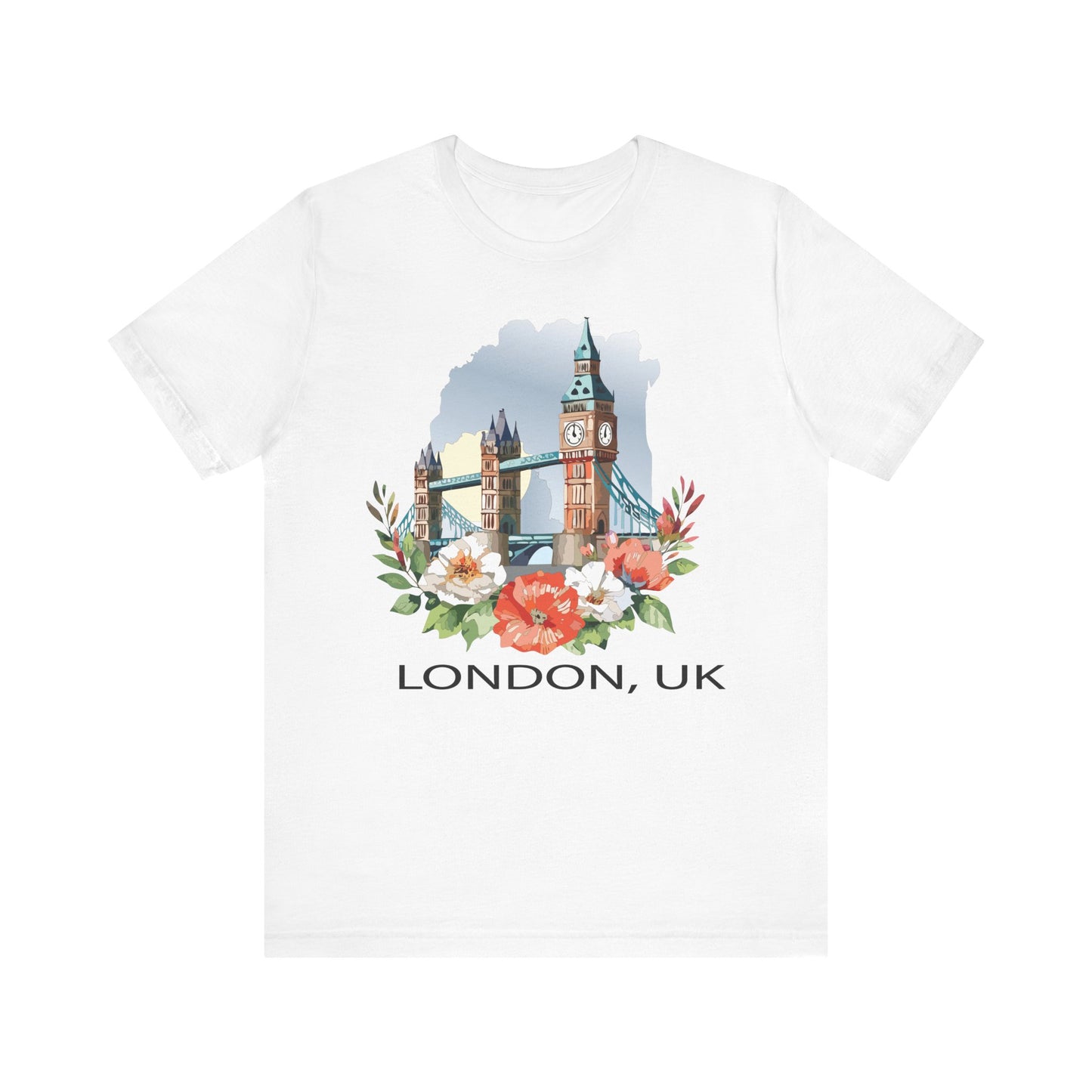 London Shirt, Travel T-Shirt, Tourist Shirts, Tee Shirt with Travel Prints 5