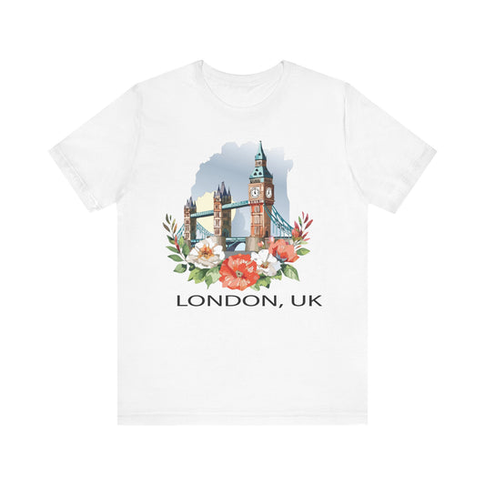 London Shirt, Travel T-Shirt, Tourist Shirts, Tee Shirt with Travel Prints 5