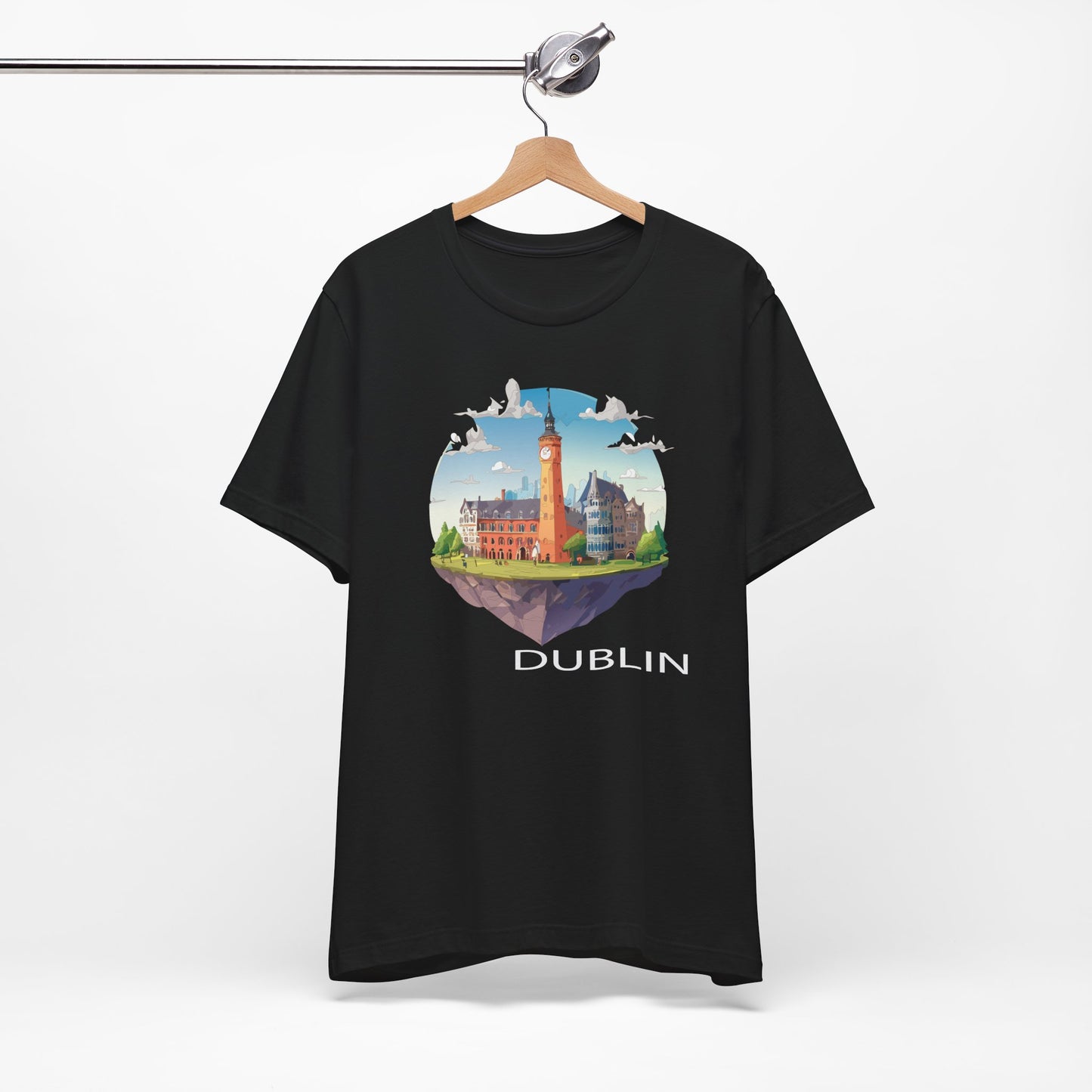 Dublin Shirt, Travel T-Shirt, Tourist Shirts, Tee Shirt with Travel Prints 2