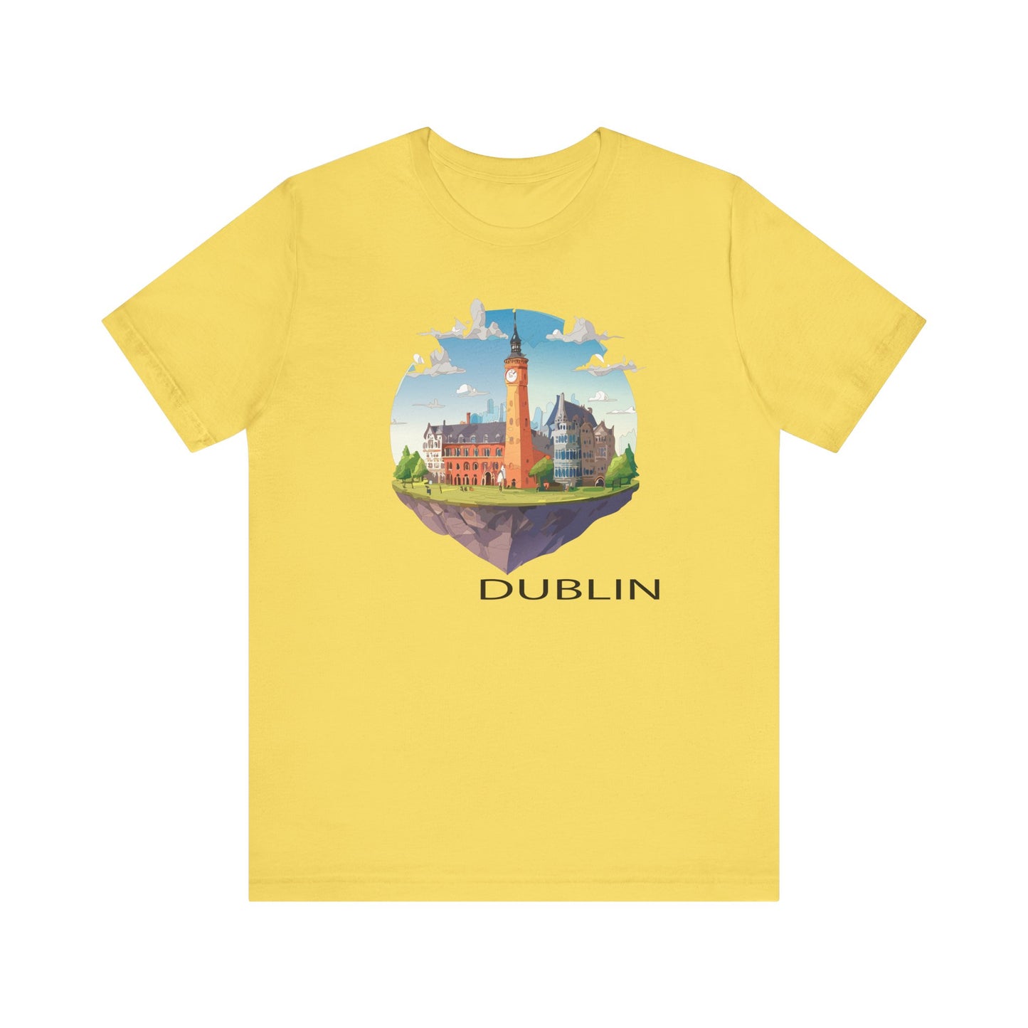 Dublin Shirt, Travel T-Shirt, Tourist Shirts, Tee Shirt with Travel Prints 2