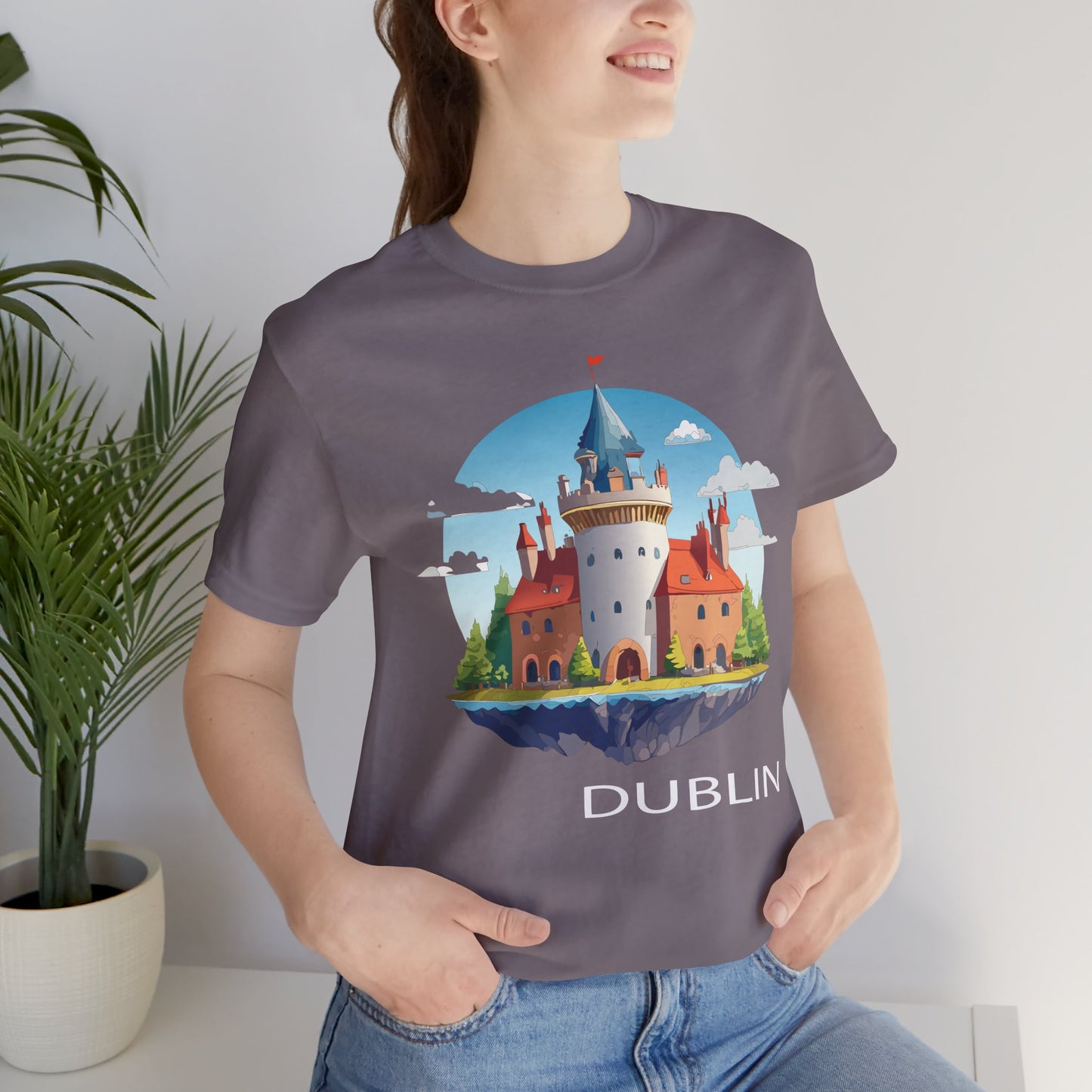 Dublin Shirt, Travel T-Shirt, Tourist Shirts, Tee Shirt with Travel Prints 3