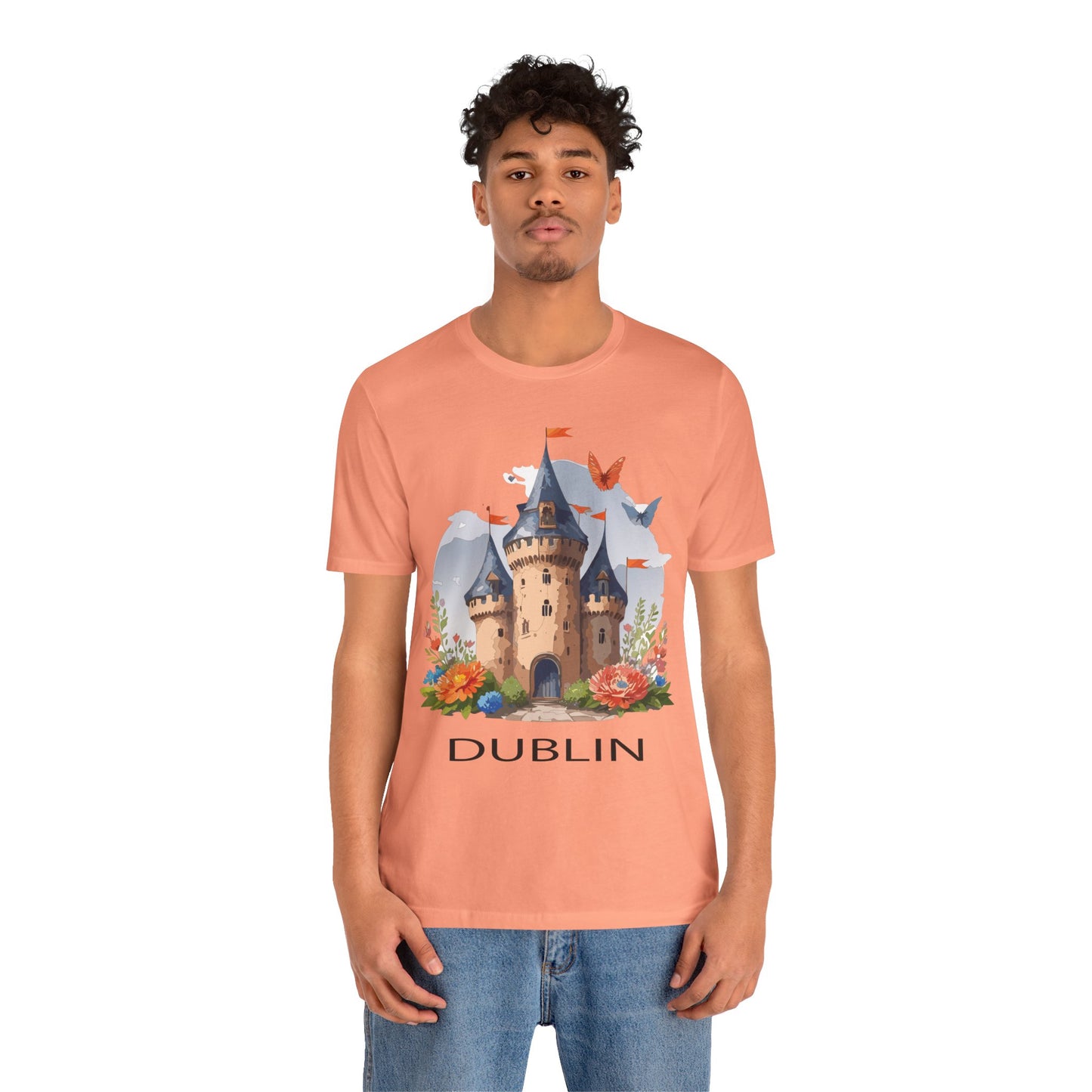 Dublin Shirt, Travel T-Shirt, Tourist Shirts, Tee Shirt with Travel Prints 4