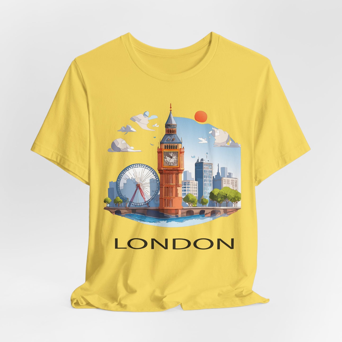 London Shirt, Travel T-Shirt, Tourist Shirts, Tee Shirt with Travel Prints 3