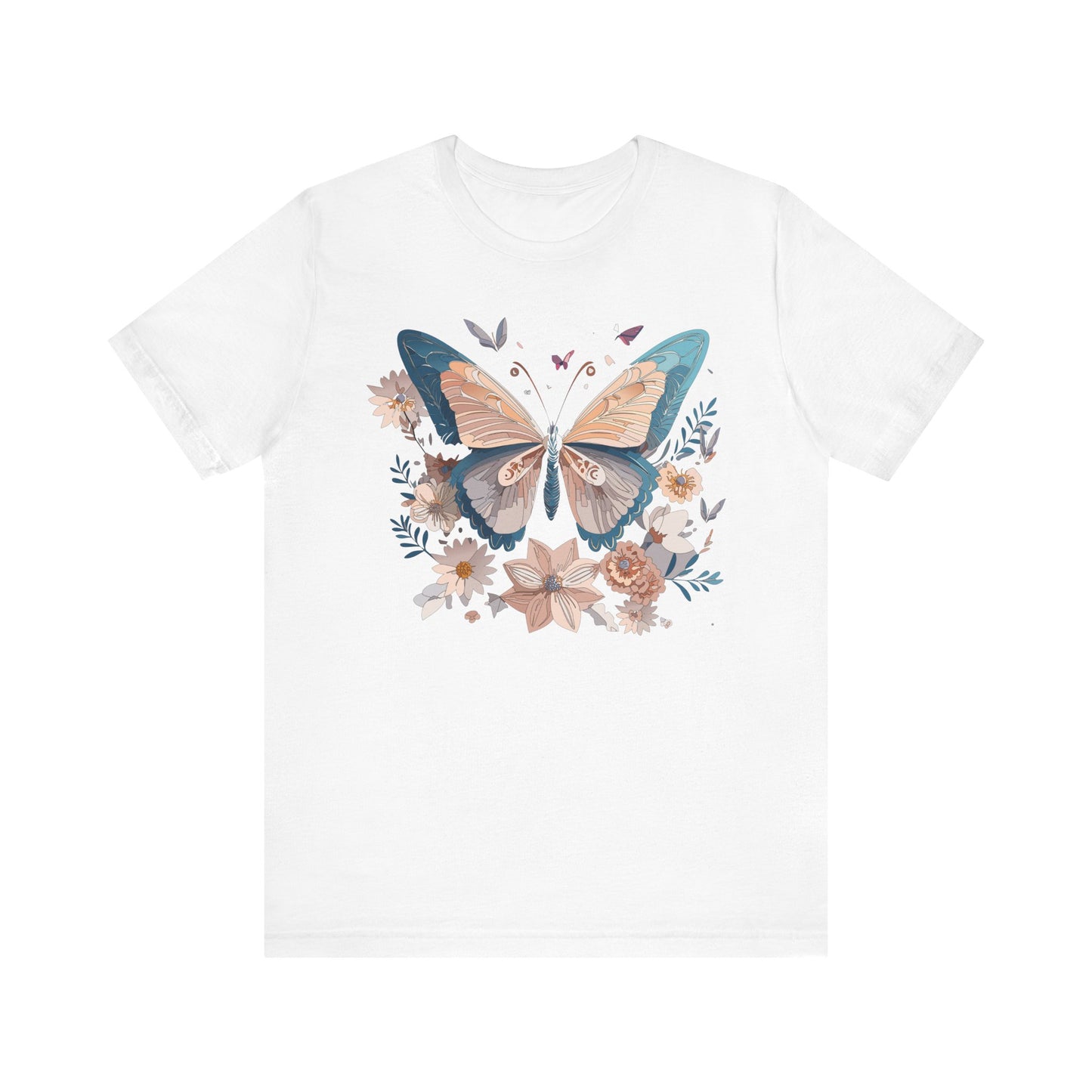 Butterfly Tee Shirt, Shirt with Butterfly