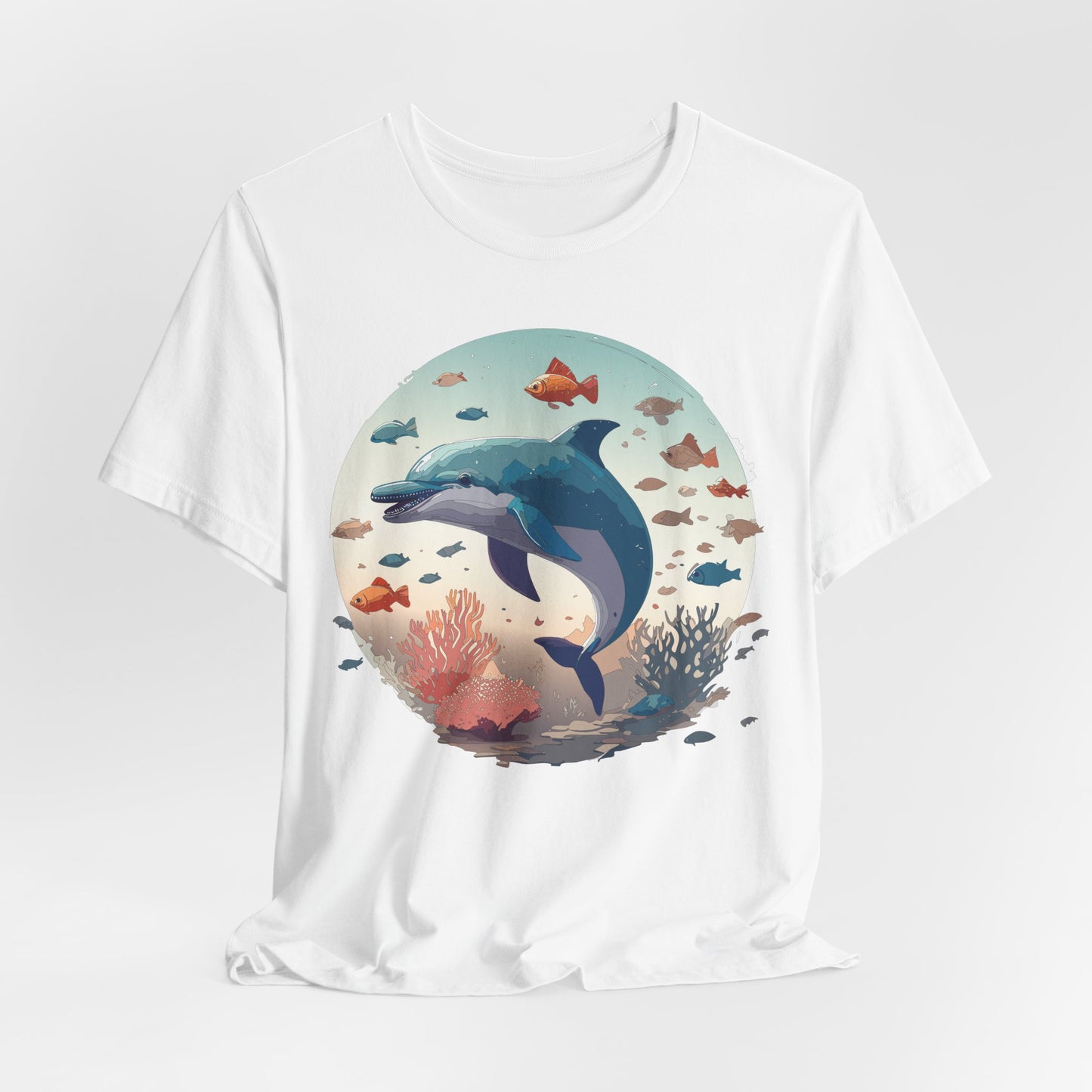 Animals Shirt, Shirt with Dolphin