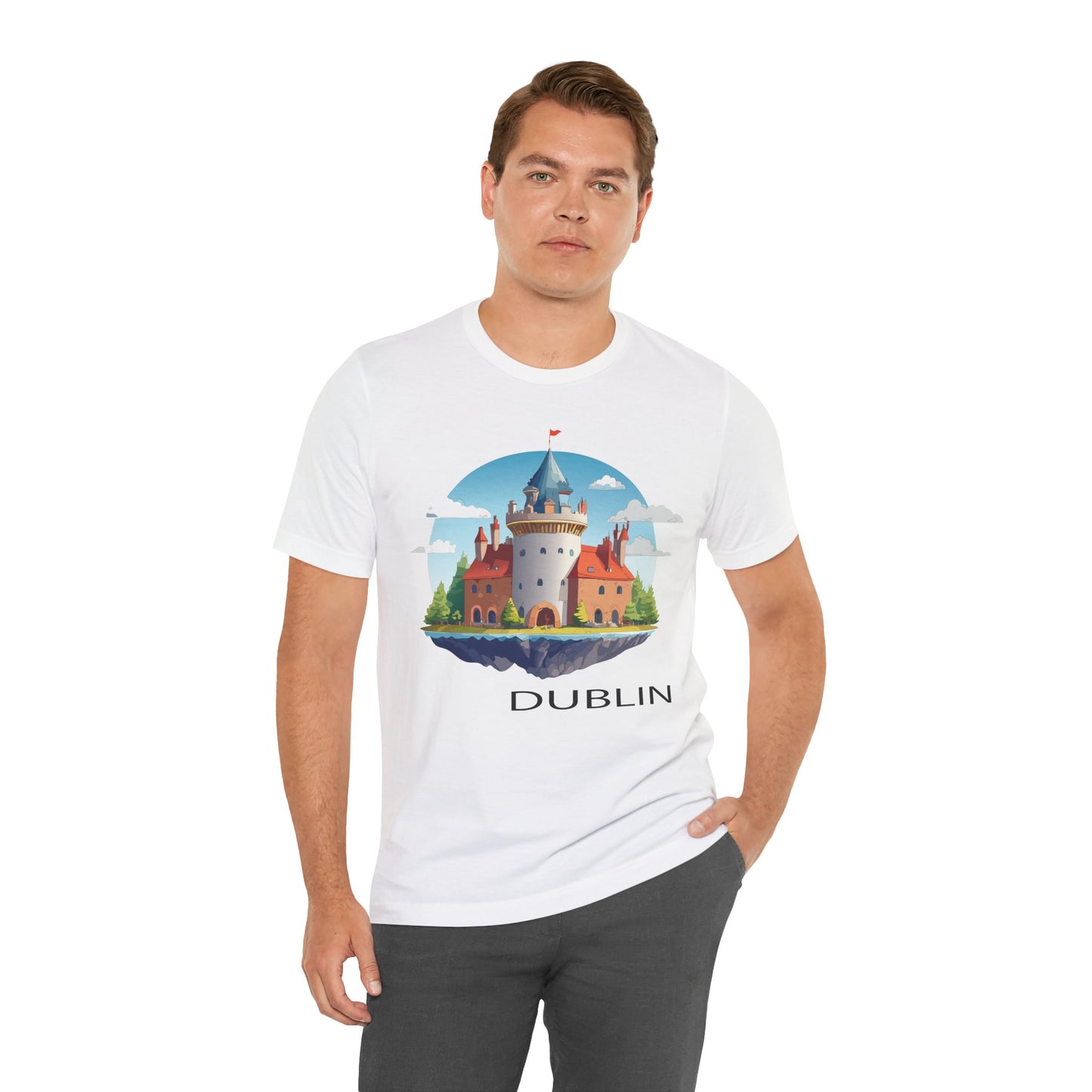 Dublin Shirt, Travel T-Shirt, Tourist Shirts, Tee Shirt with Travel Prints 3