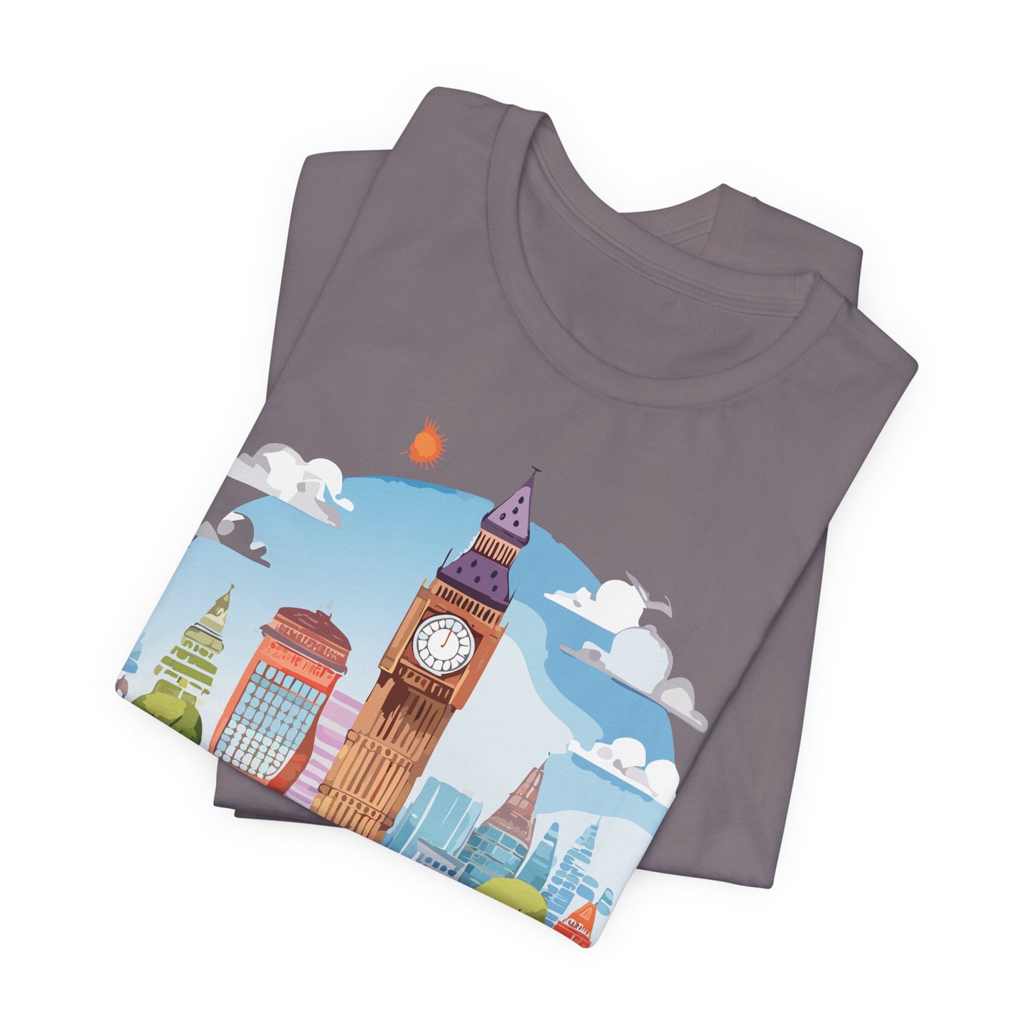 London Shirt, Travel T-Shirt, Tourist Shirts, Tee Shirt with Travel Prints 1