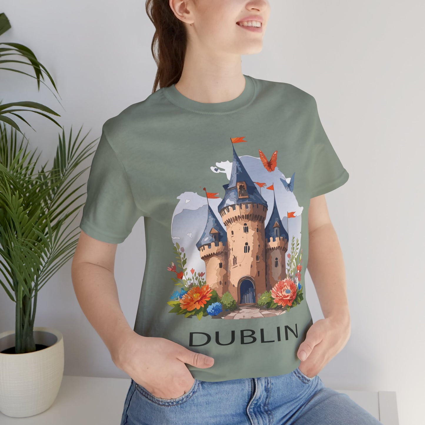 Dublin Shirt, Travel T-Shirt, Tourist Shirts, Tee Shirt with Travel Prints 4
