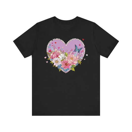 Heart Tee Shirt, Shirt with Heart