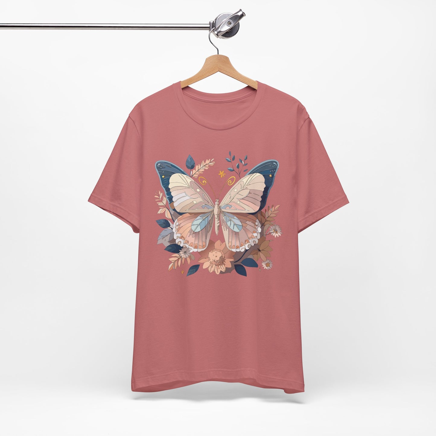 Butterfly Tee Shirt, Shirt with Butterfly