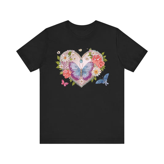 Heart Tee Shirt, Shirt with Heart