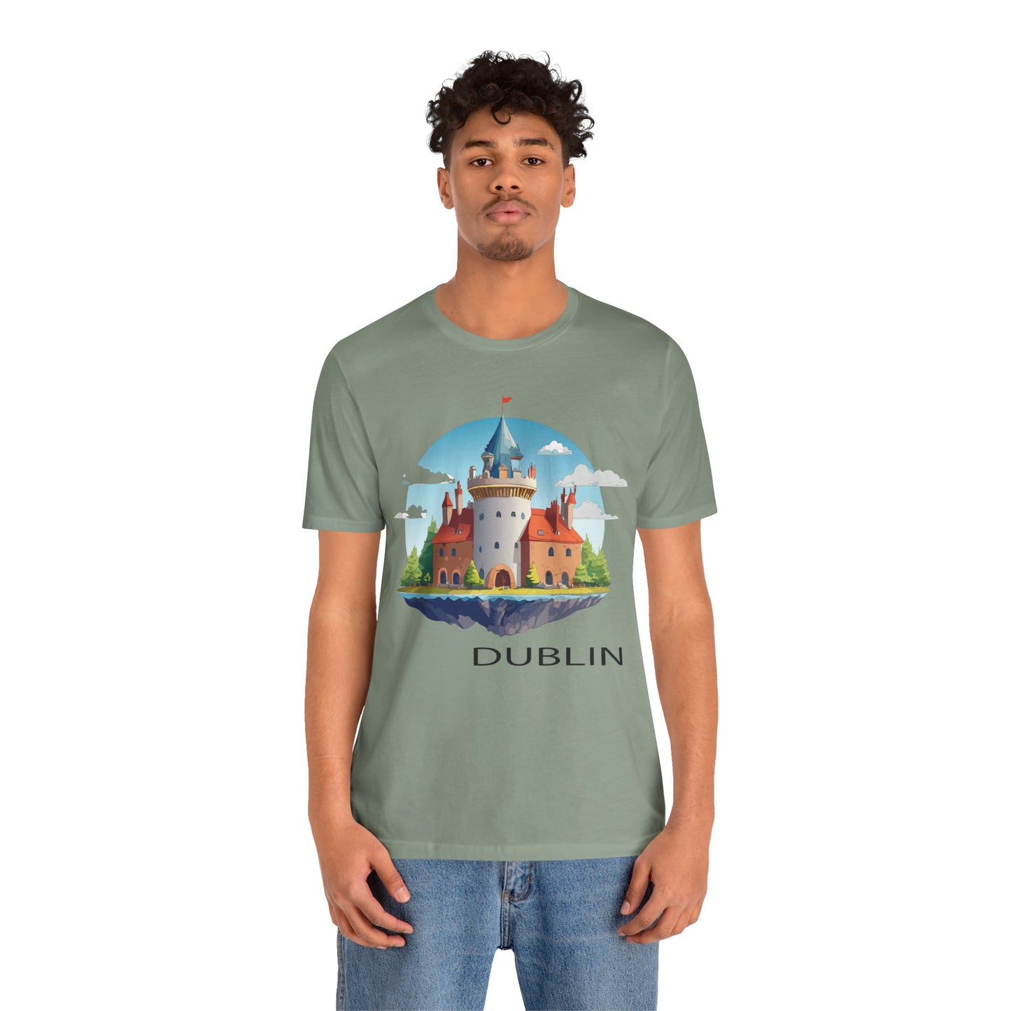 Dublin Shirt, Travel T-Shirt, Tourist Shirts, Tee Shirt with Travel Prints 3