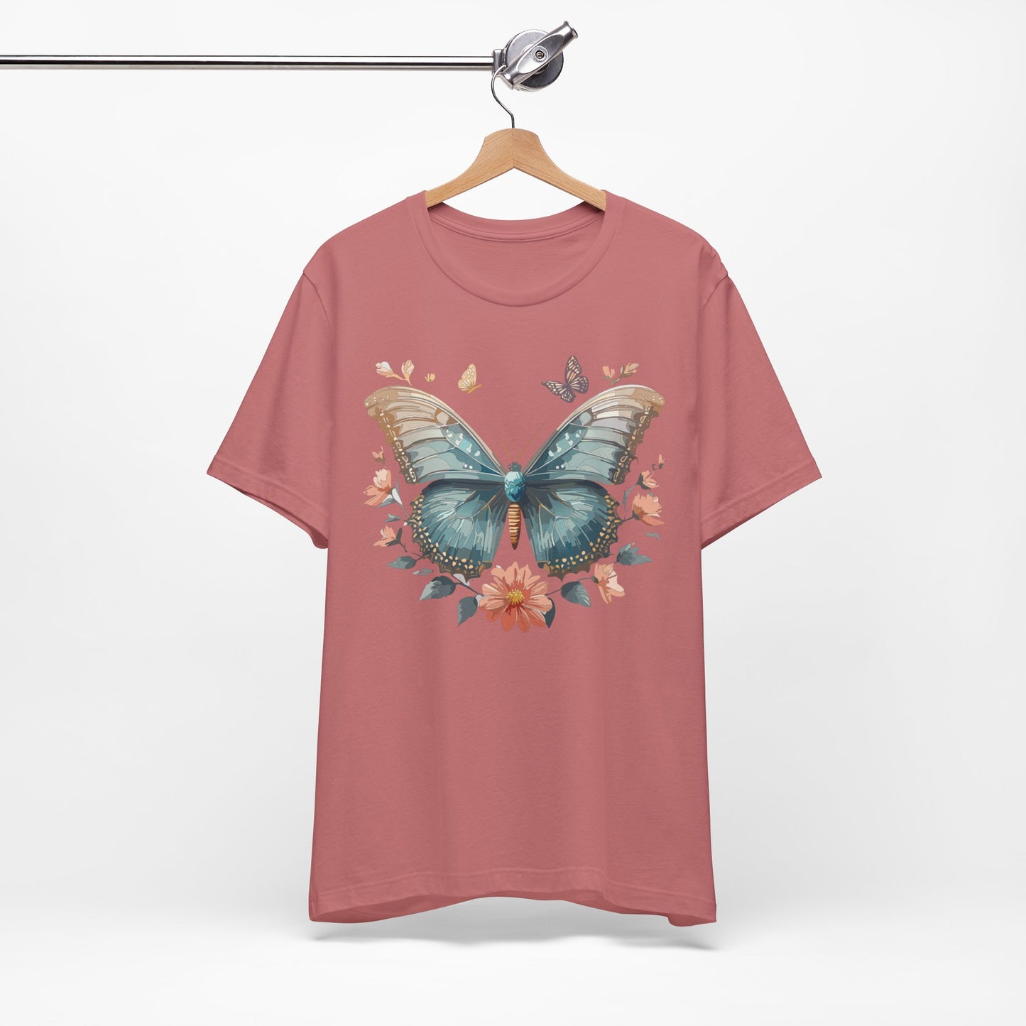 Butterfly Tee Shirt, Shirt with Butterfly