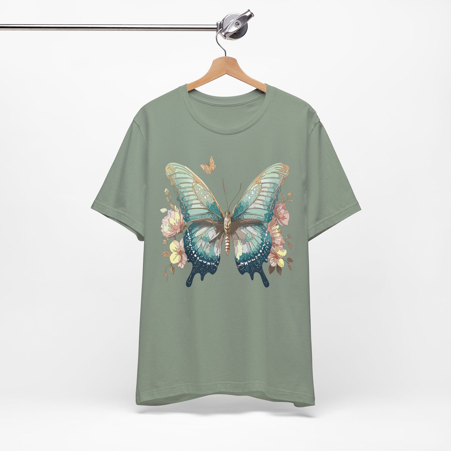 Butterfly Tee Shirt, Shirt with Butterfly