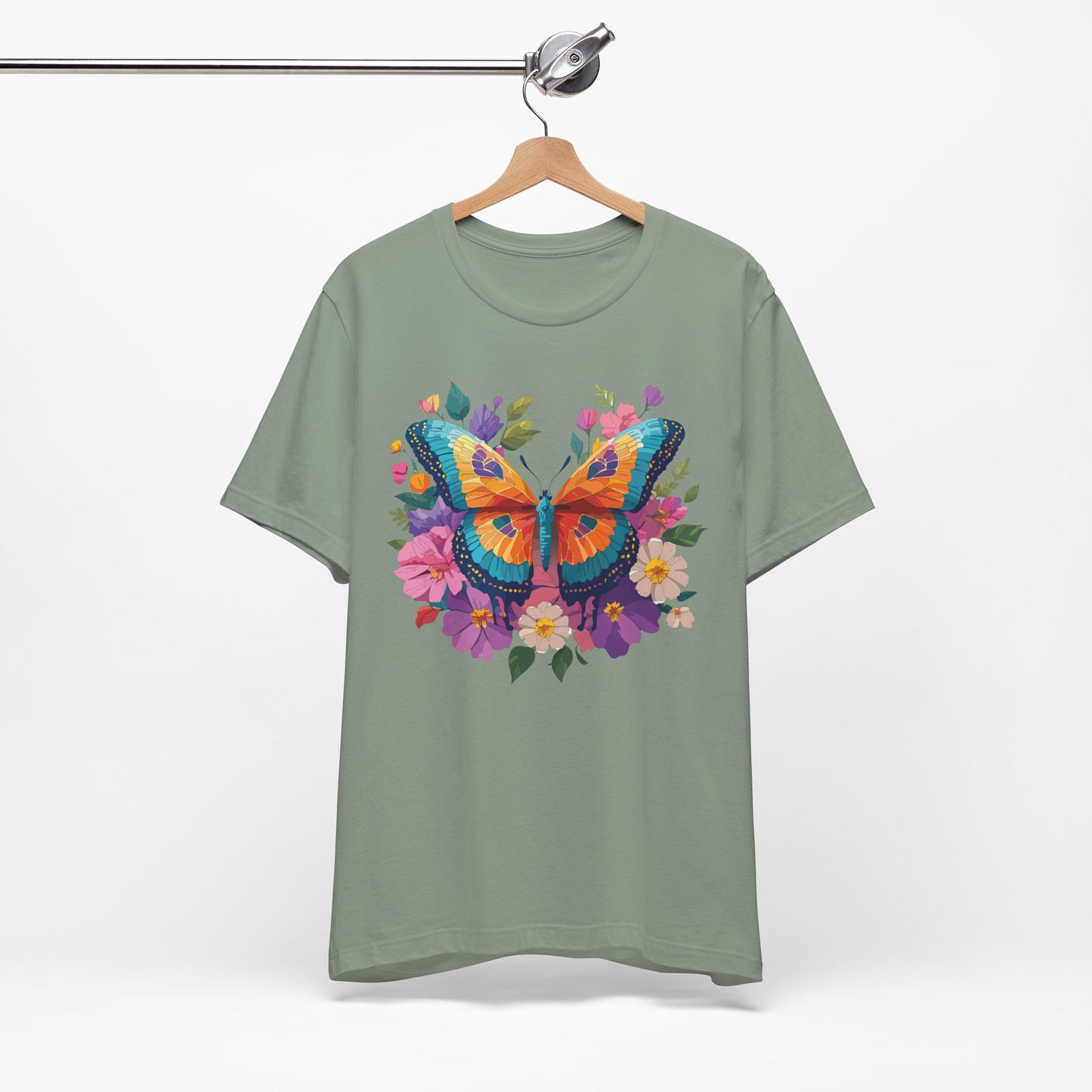 Butterfly Tee Shirt, Shirt with Butterfly