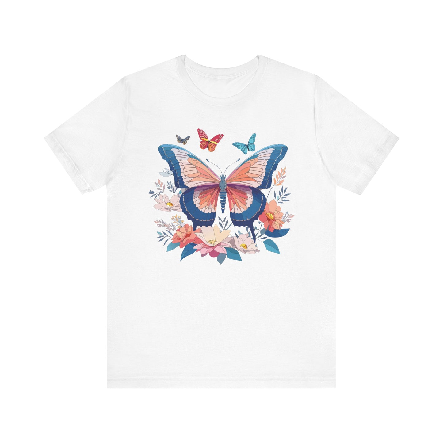 Butterfly Tee Shirt, Shirt with Butterfly