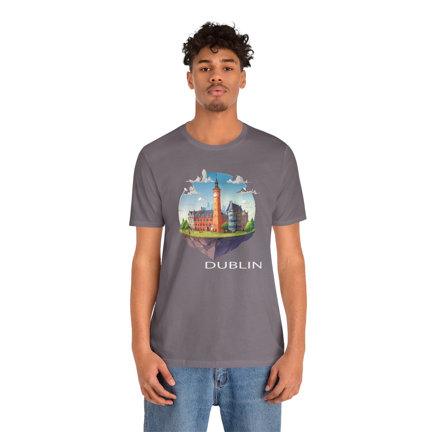 Dublin Shirt, Travel T-Shirt, Tourist Shirts, Tee Shirt with Travel Prints 2