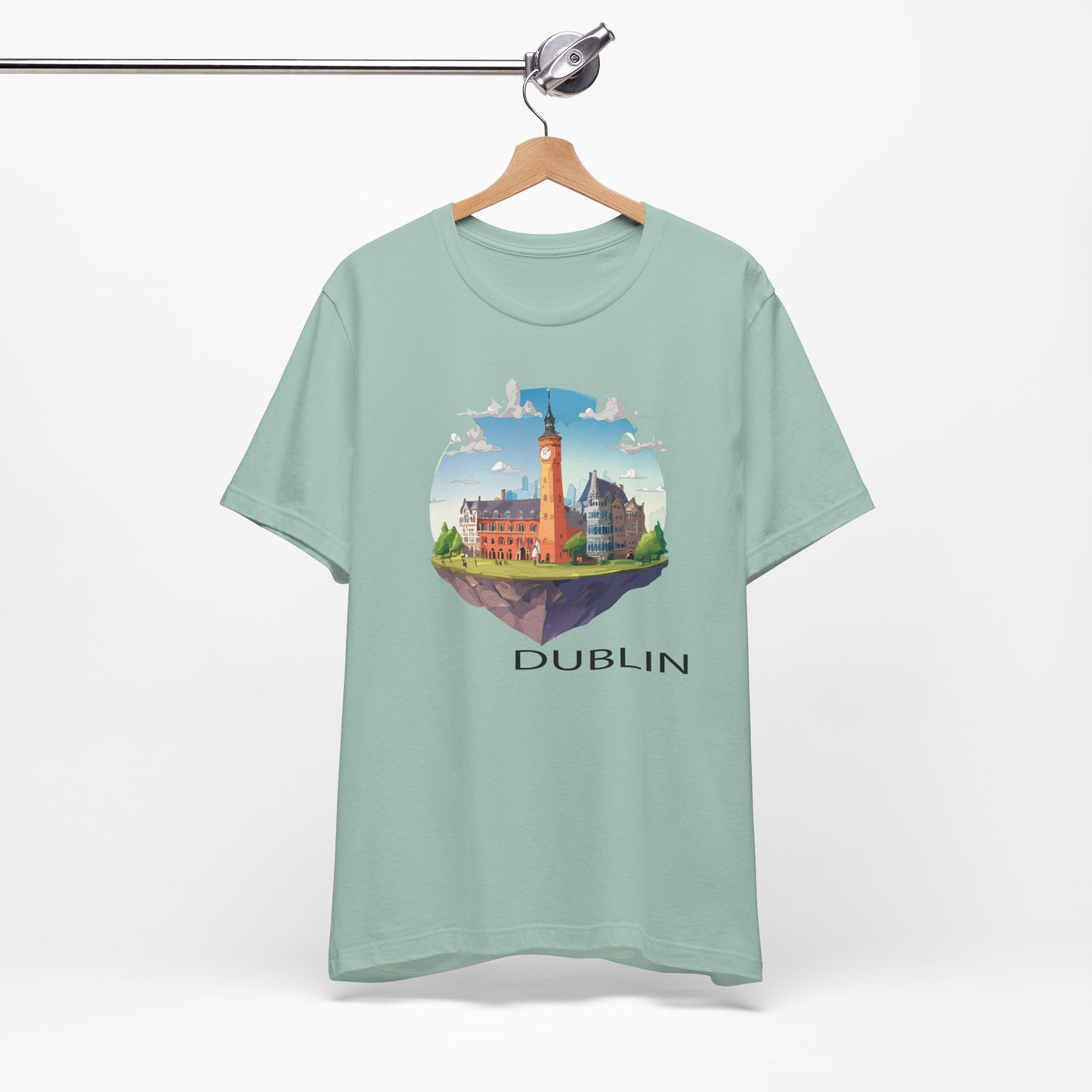 Dublin Shirt, Travel T-Shirt, Tourist Shirts, Tee Shirt with Travel Prints 2