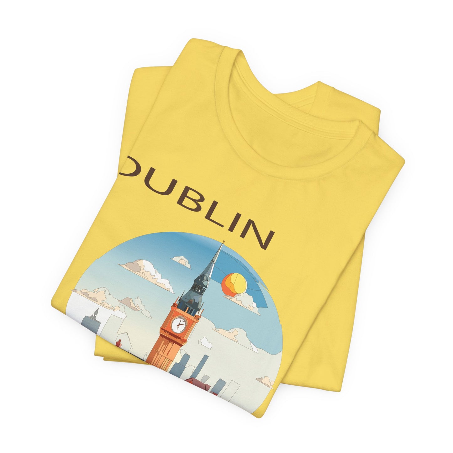 Dublin Shirt, Travel T-Shirt, Tourist Shirts, Tee Shirt with Travel Prints 1