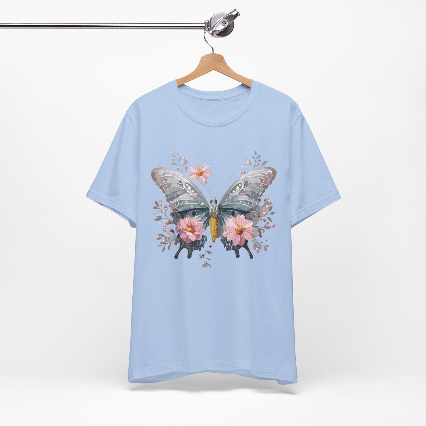 Butterfly Tee Shirt, Shirt with Butterfly