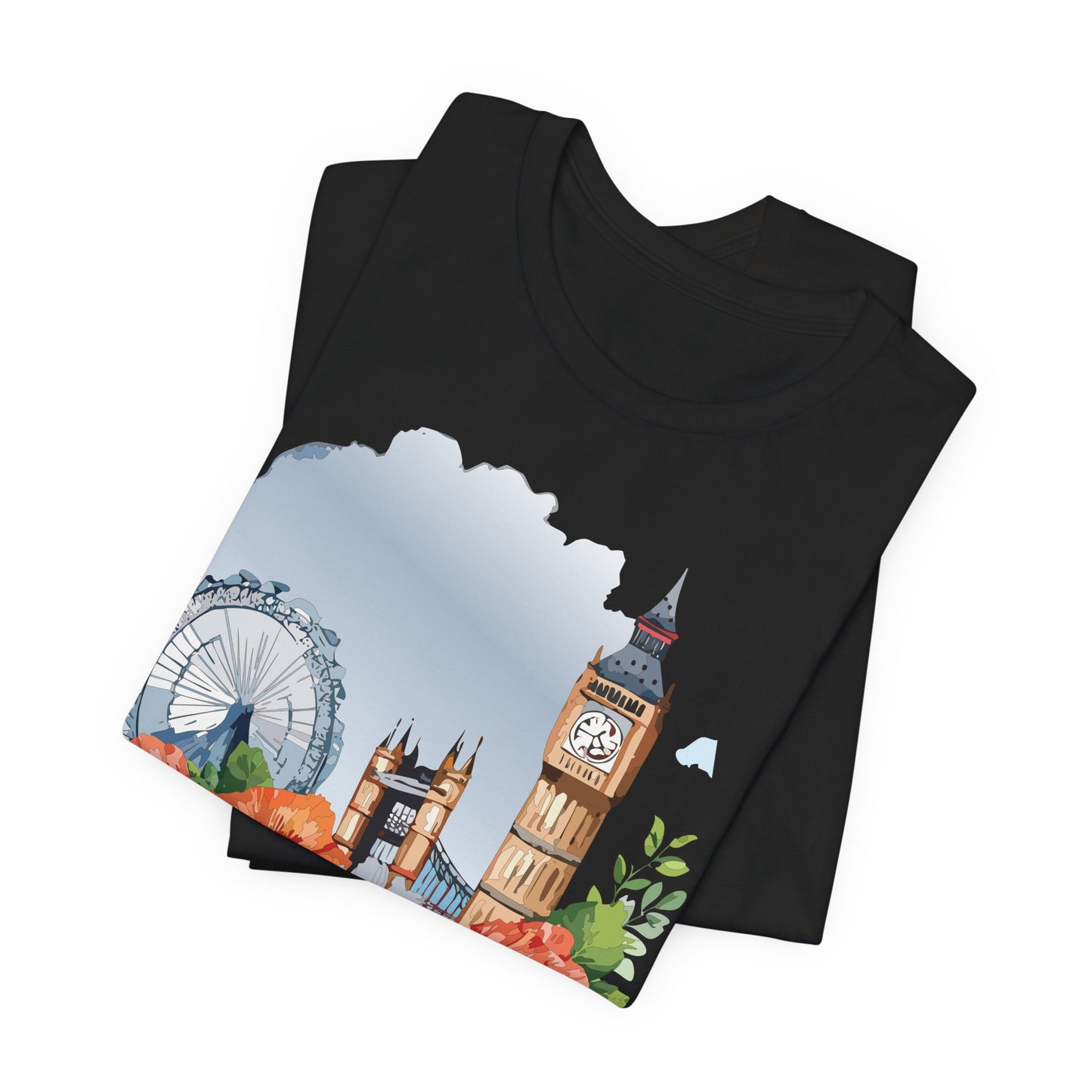 London Shirt, Travel T-Shirt, Tourist Shirts, Tee Shirt with Travel Prints 4