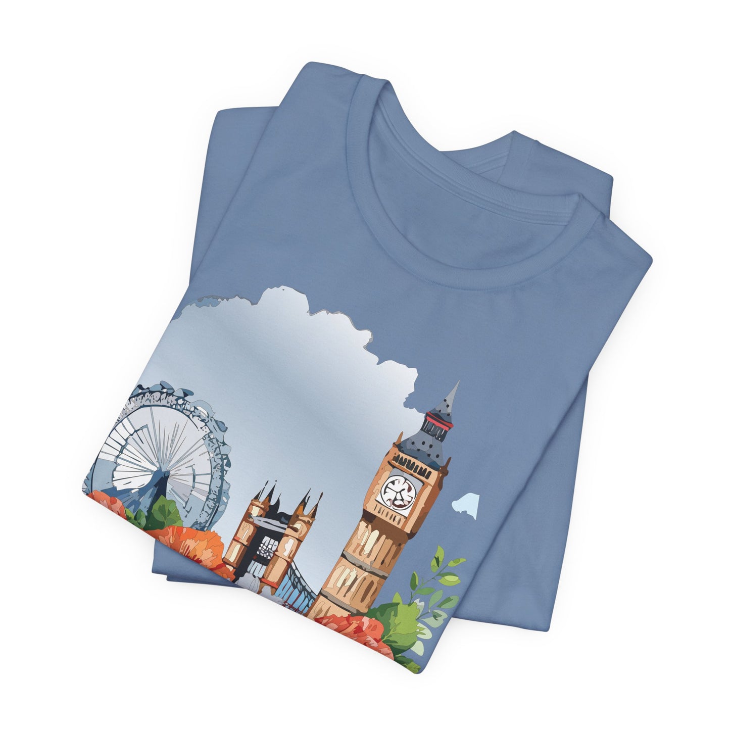 London Shirt, Travel T-Shirt, Tourist Shirts, Tee Shirt with Travel Prints 4