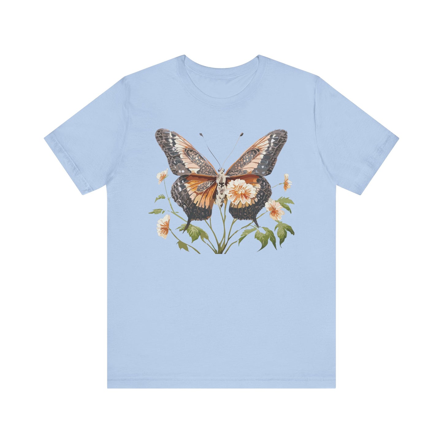 Butterfly Tee Shirt, Shirt with Butterfly