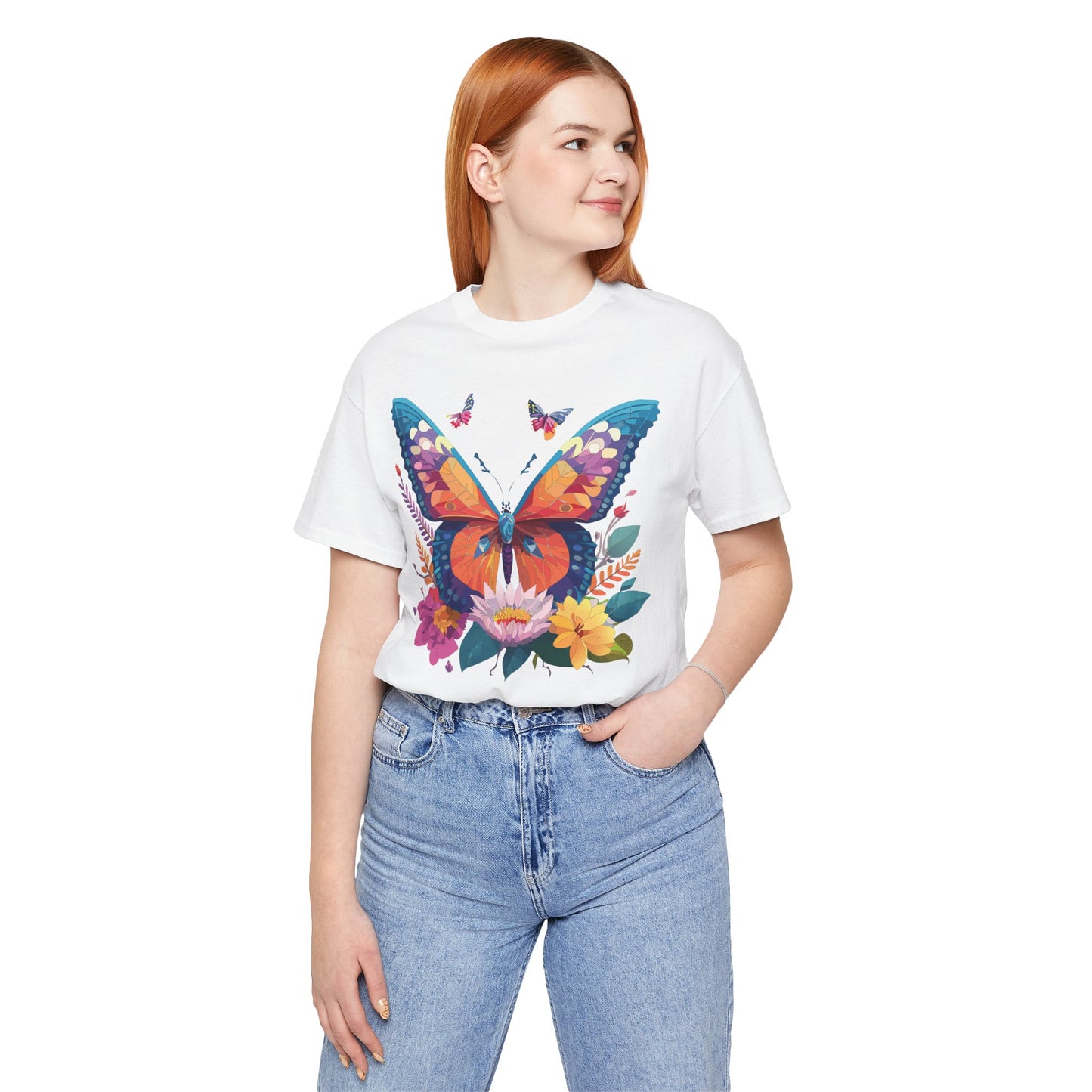 Butterfly Tee Shirt, Shirt with Butterfly
