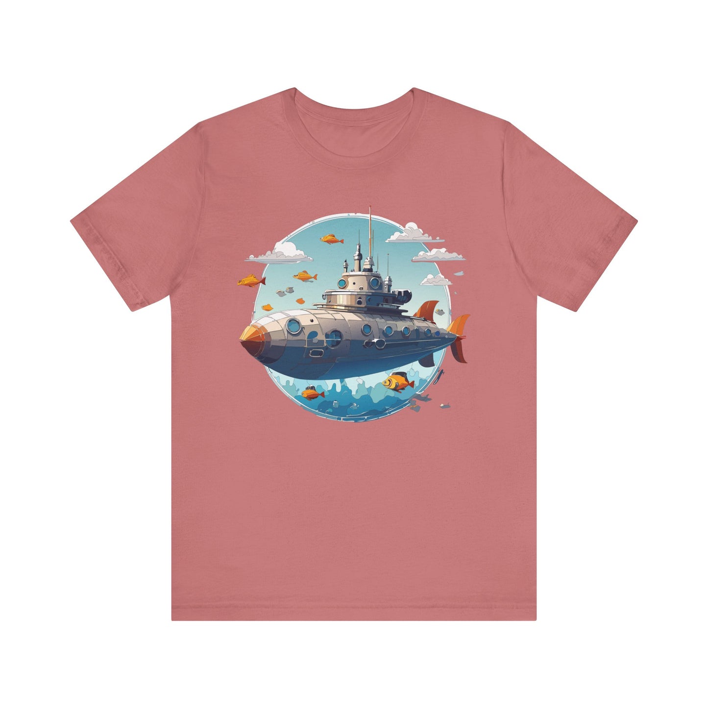 Ship Tee Shirt, Tee Shirt with Ship