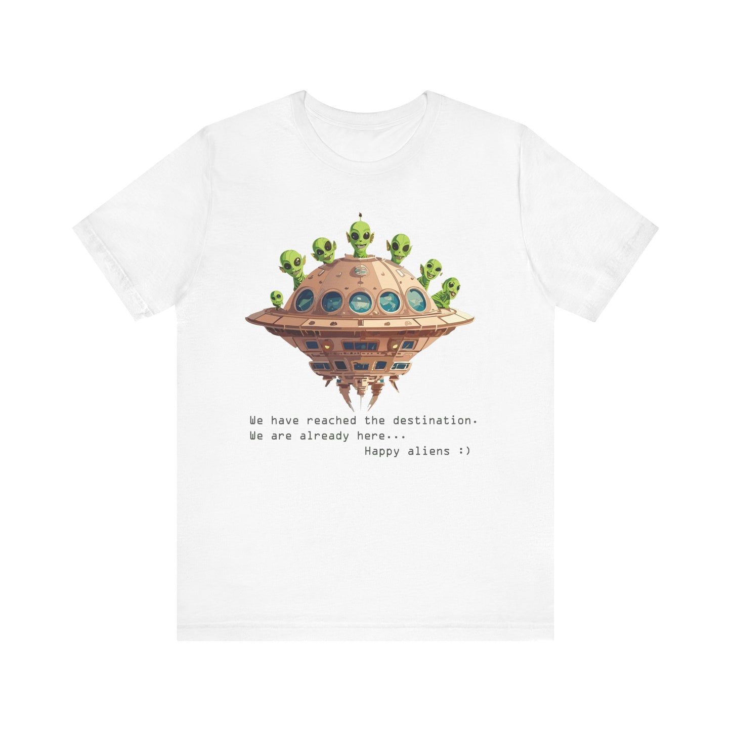 Funny Aliens Shirt, T-Shirt with Funny Aliens