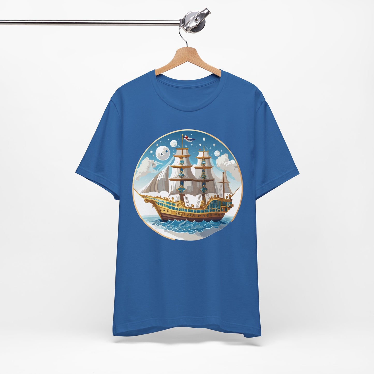 Ship Tee Shirt, Tee Shirt with Ship