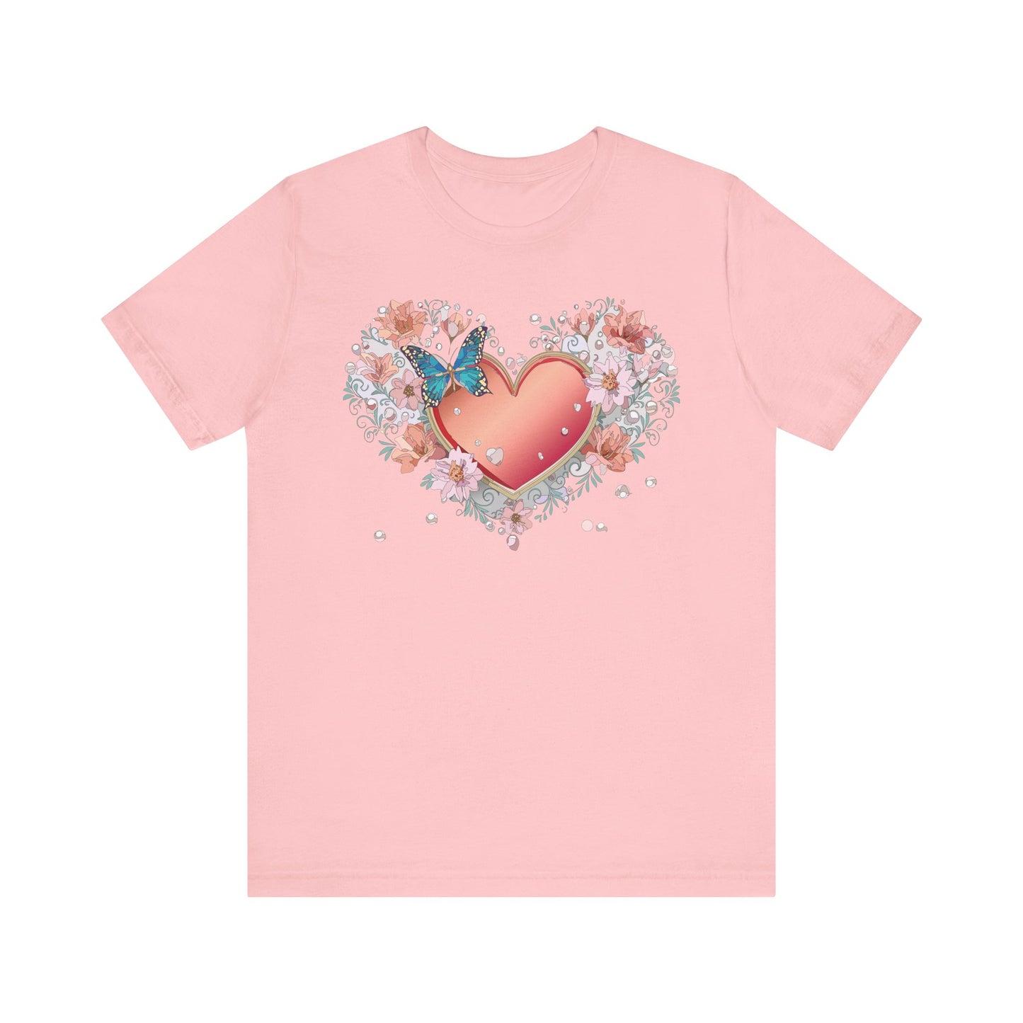 Heart Tee Shirt, Shirt with Heart