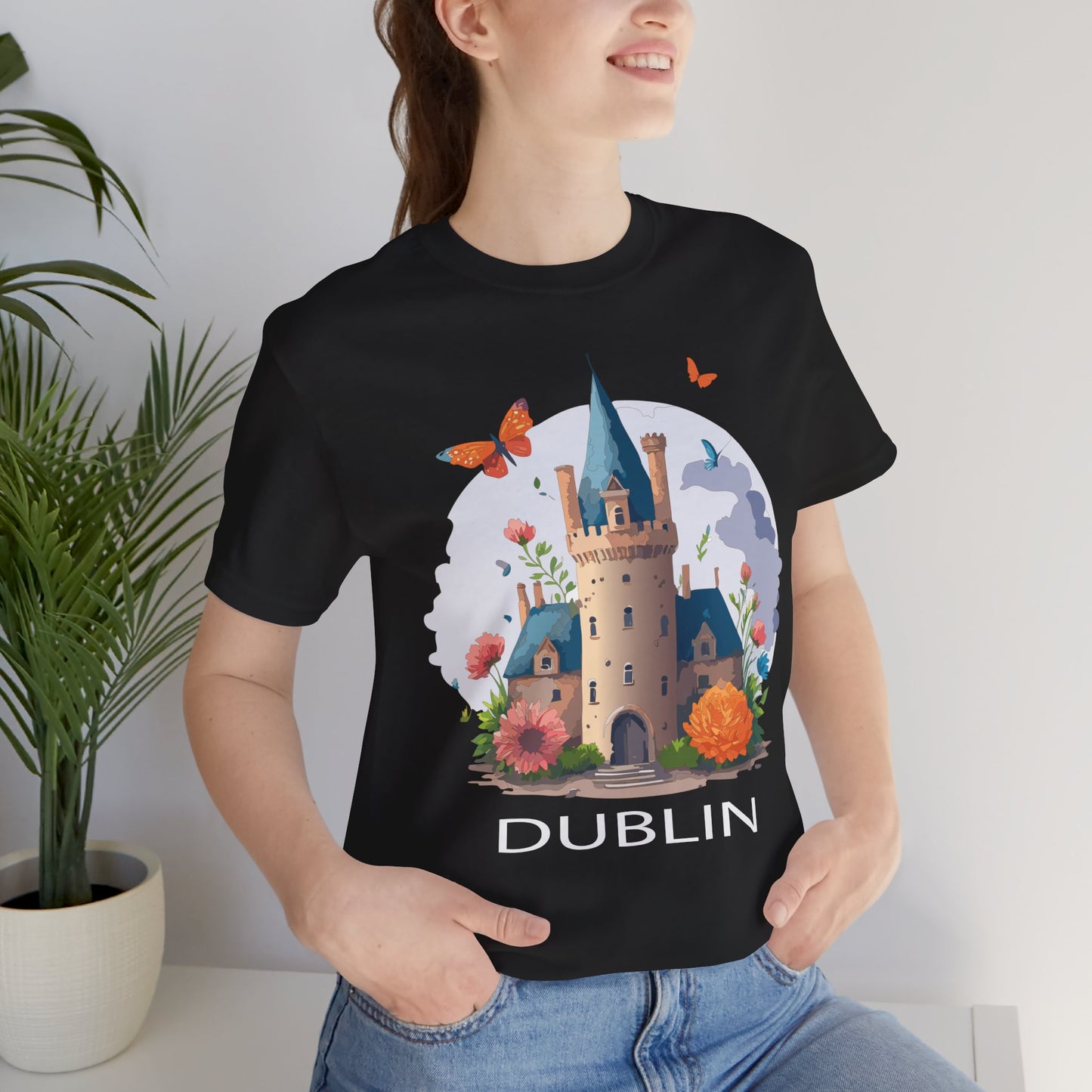 Dublin Shirt, Travel T-Shirt, Tourist Shirts, Tee Shirt with Travel Prints 5