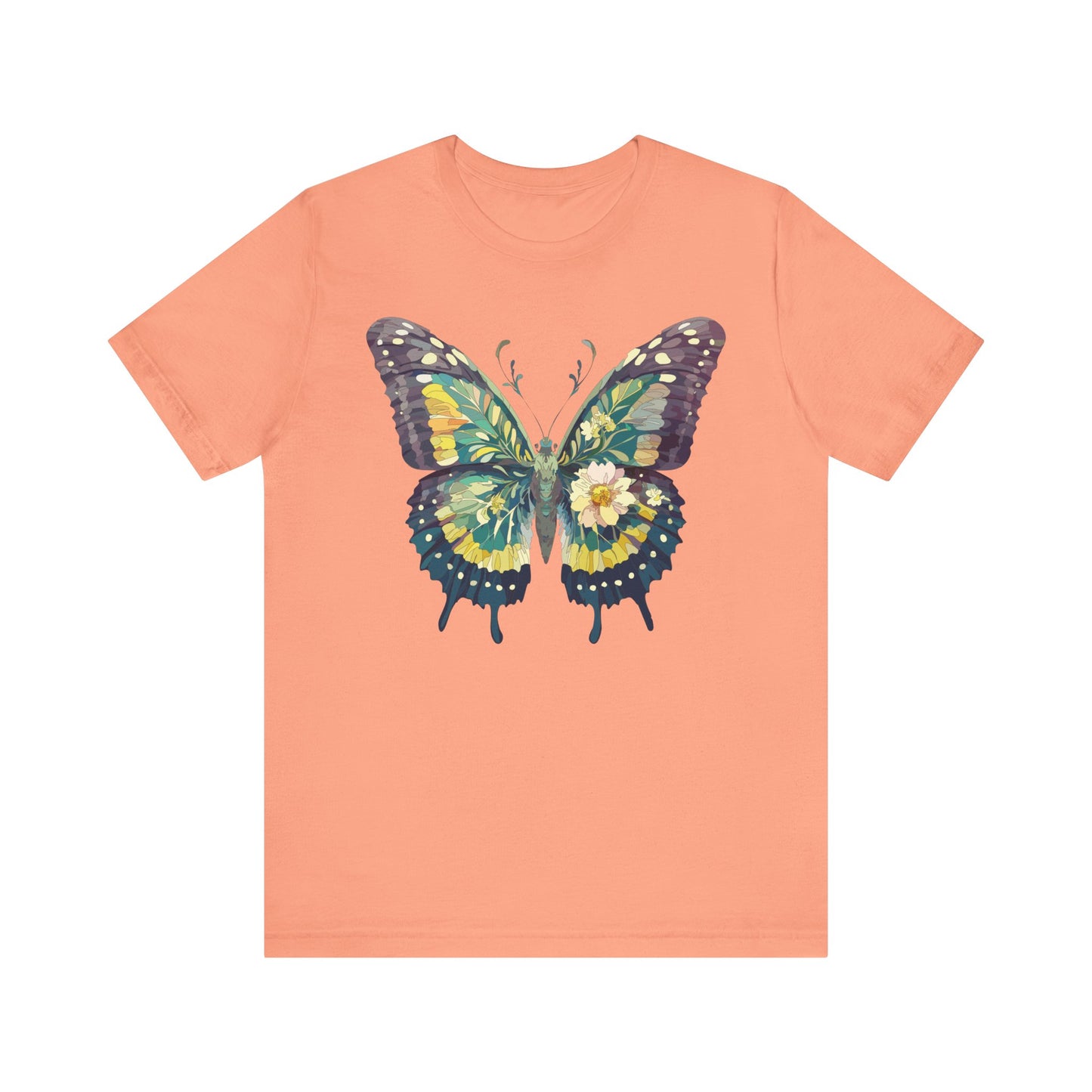 Butterfly Tee Shirt, Shirt with Butterfly
