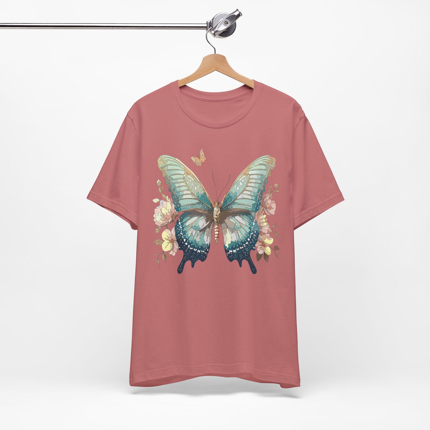 Butterfly Tee Shirt, Shirt with Butterfly
