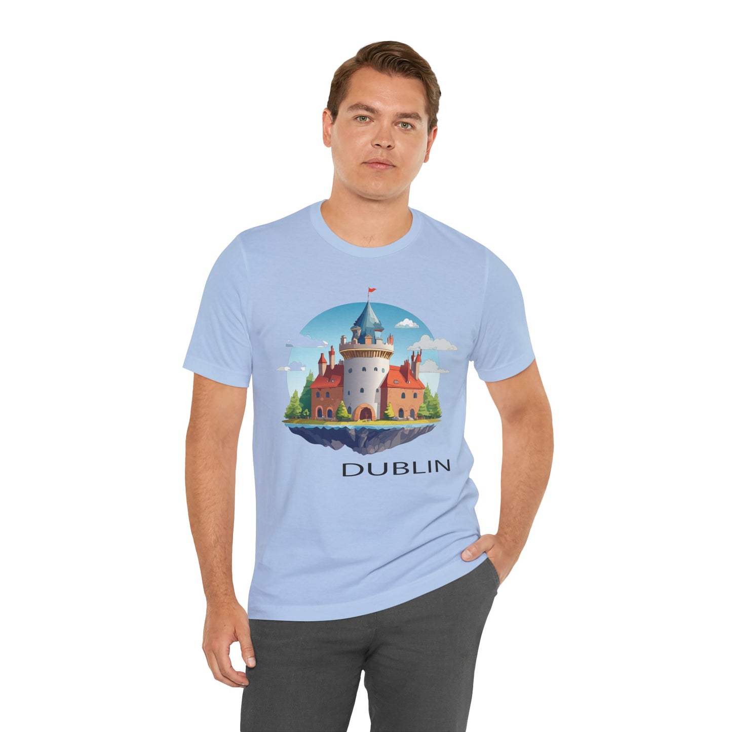 Dublin Shirt, Travel T-Shirt, Tourist Shirts, Tee Shirt with Travel Prints 3