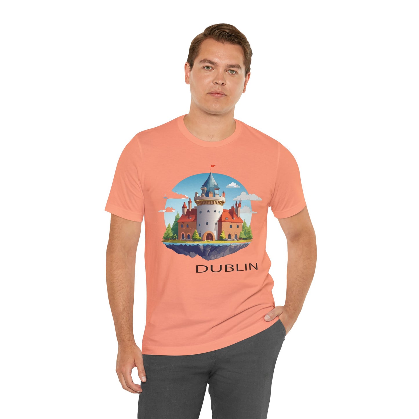Dublin Shirt, Travel T-Shirt, Tourist Shirts, Tee Shirt with Travel Prints 3
