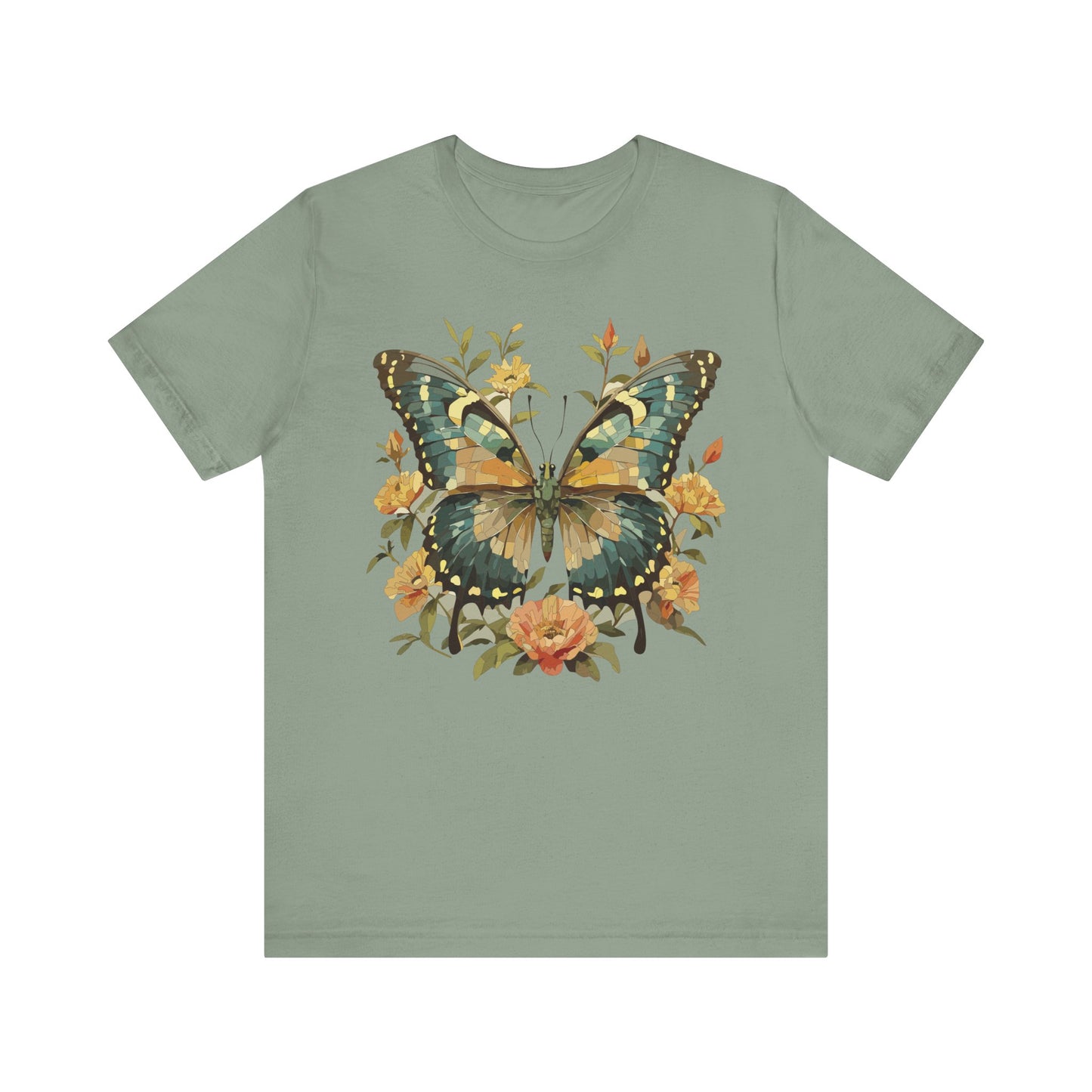 Butterfly Tee Shirt, Shirt with Butterfly