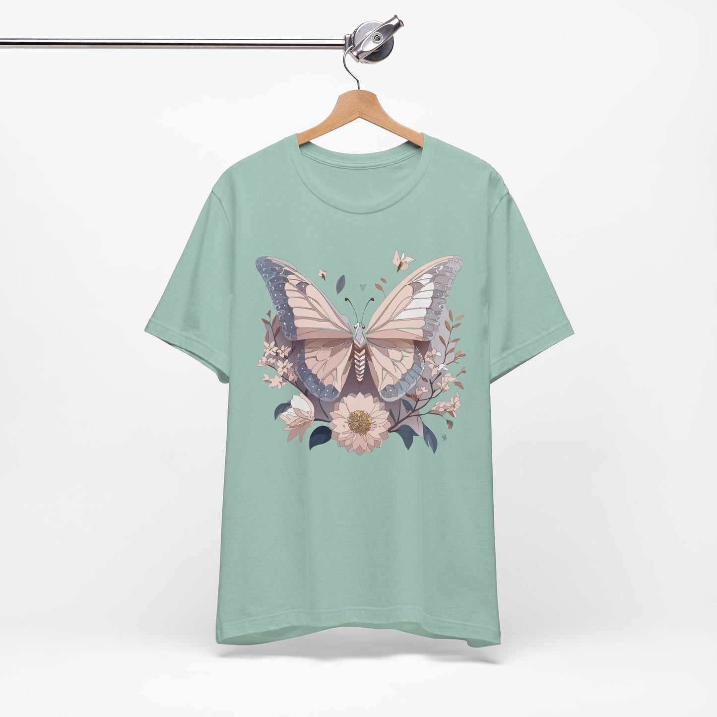 Butterfly Tee Shirt, Shirt with Butterfly