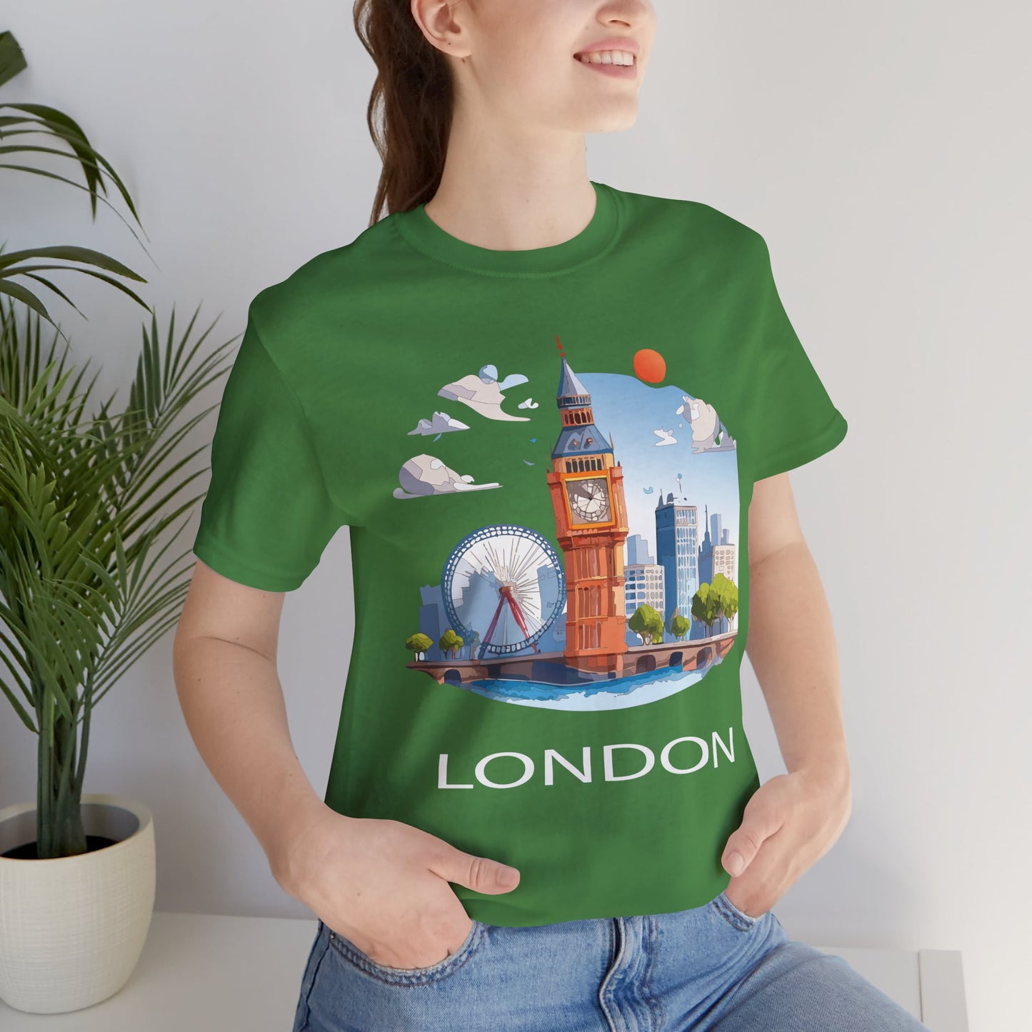 London Shirt, Travel T-Shirt, Tourist Shirts, Tee Shirt with Travel Prints 3