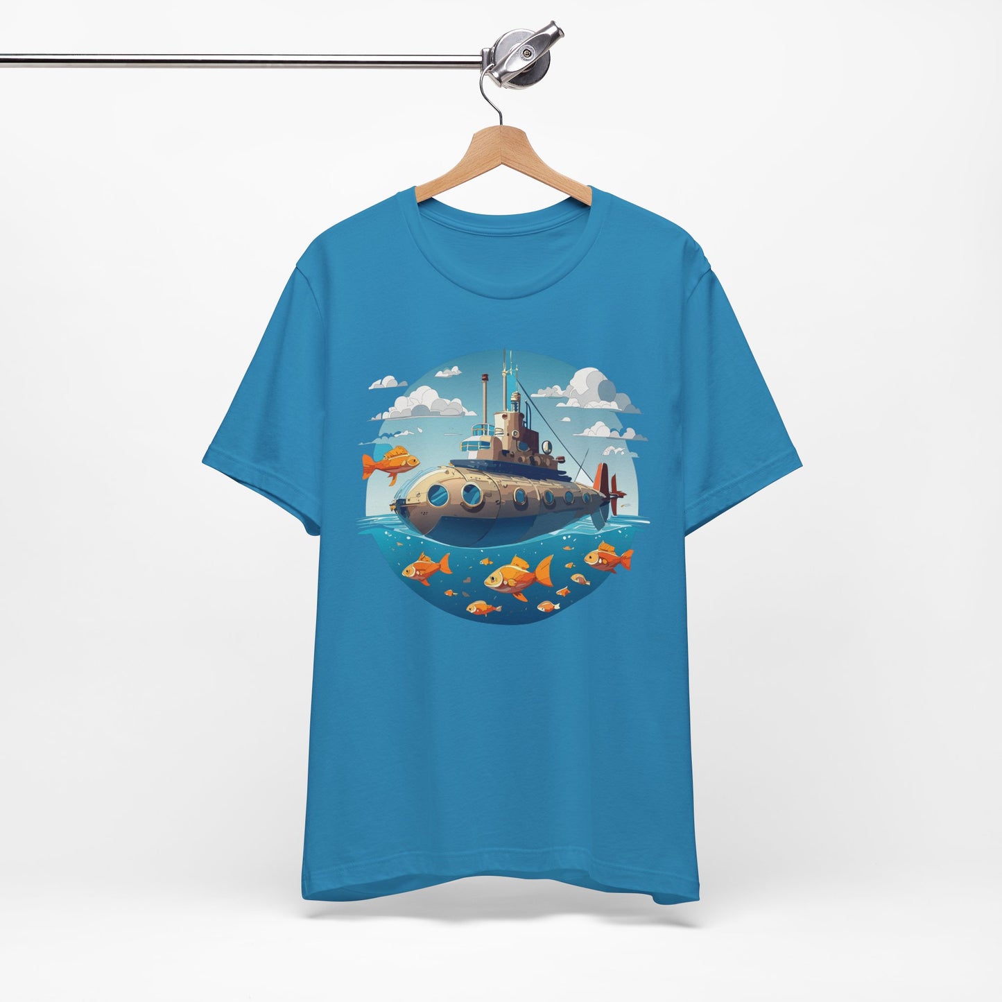 Ship Tee Shirt, Tee Shirt with Ship