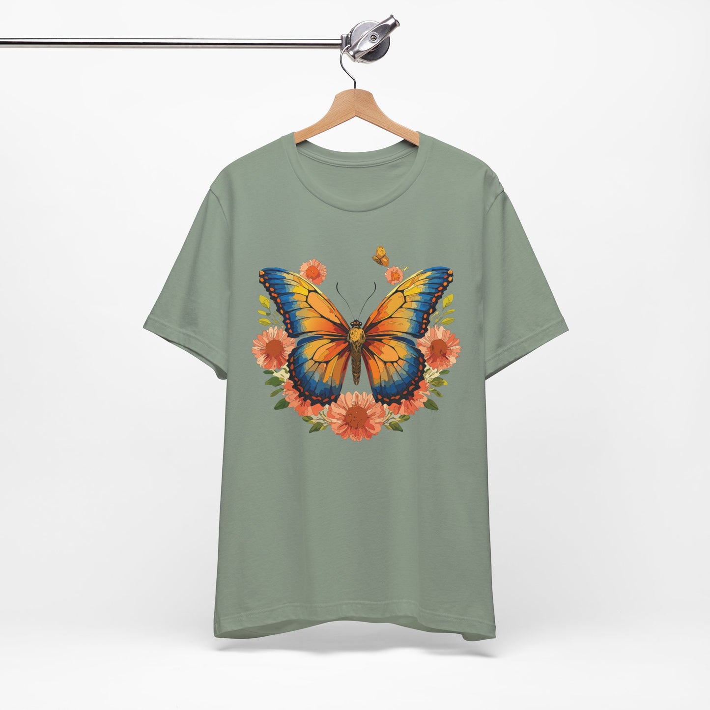 Butterfly Tee Shirt, Shirt with Butterfly