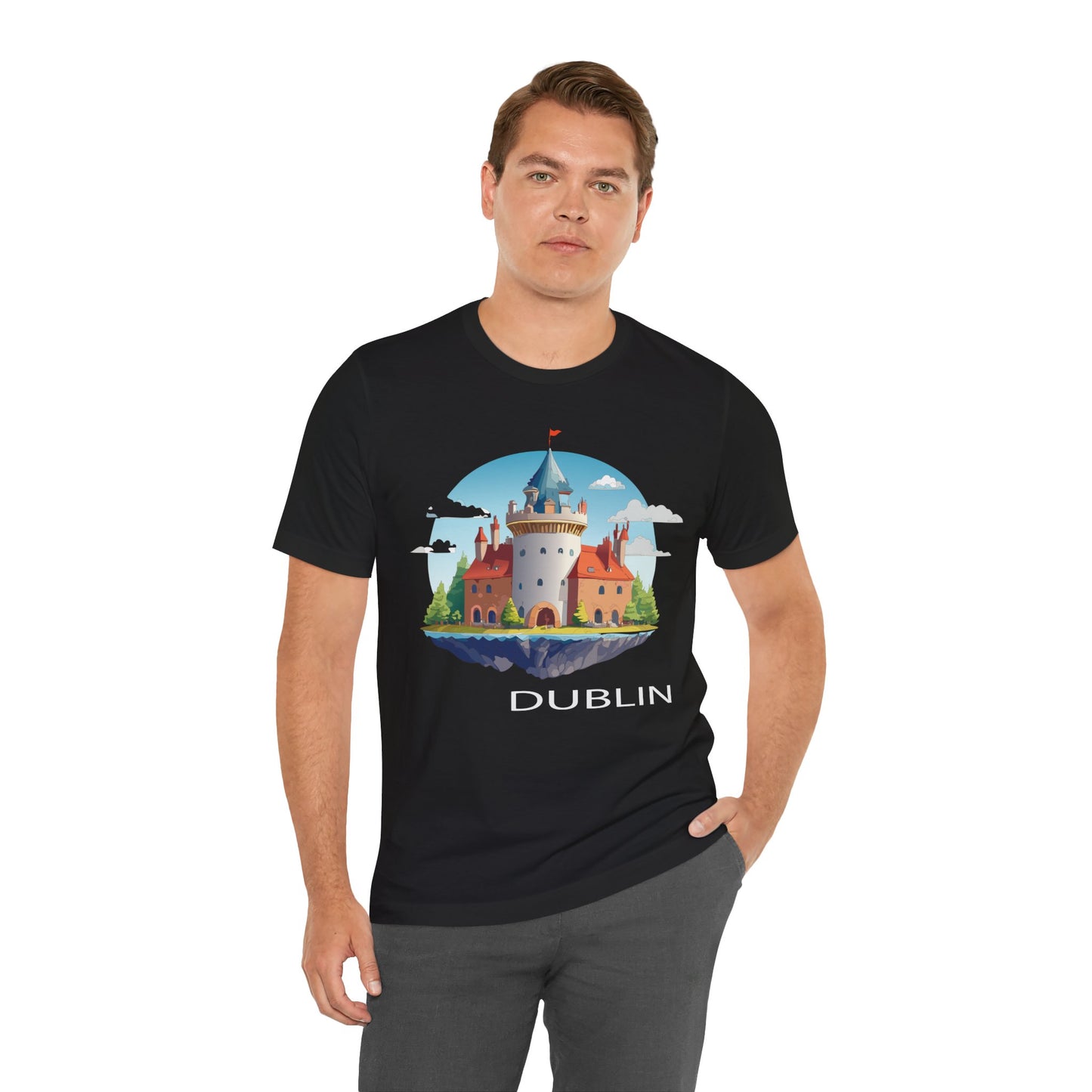 Dublin Shirt, Travel T-Shirt, Tourist Shirts, Tee Shirt with Travel Prints 3