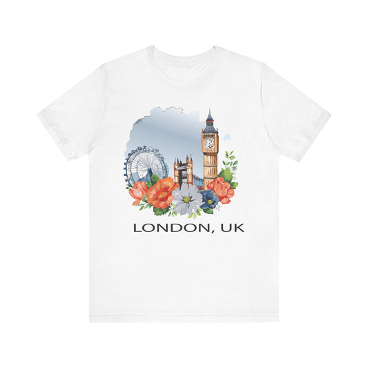 London Shirt, Travel T-Shirt, Tourist Shirts, Tee Shirt with Travel Prints 4