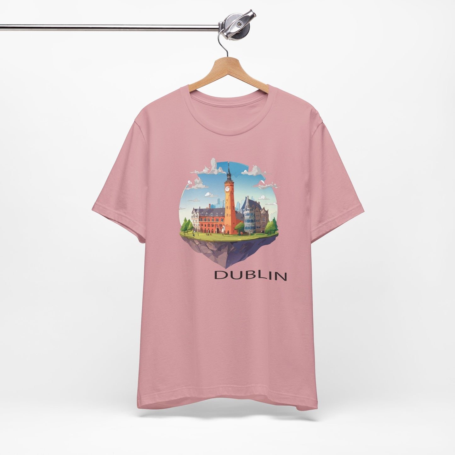 Dublin Shirt, Travel T-Shirt, Tourist Shirts, Tee Shirt with Travel Prints 2
