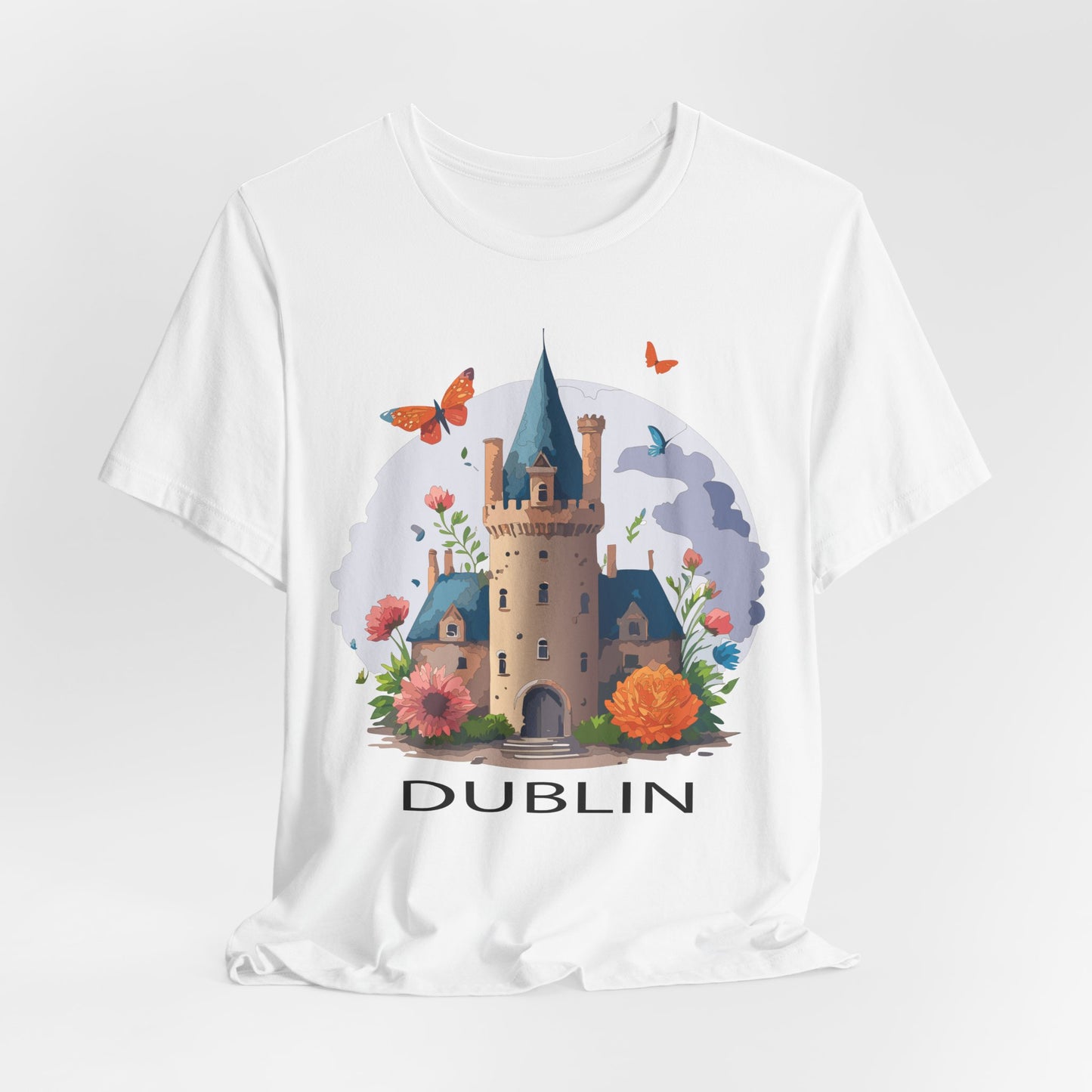 Dublin Shirt, Travel T-Shirt, Tourist Shirts, Tee Shirt with Travel Prints 5
