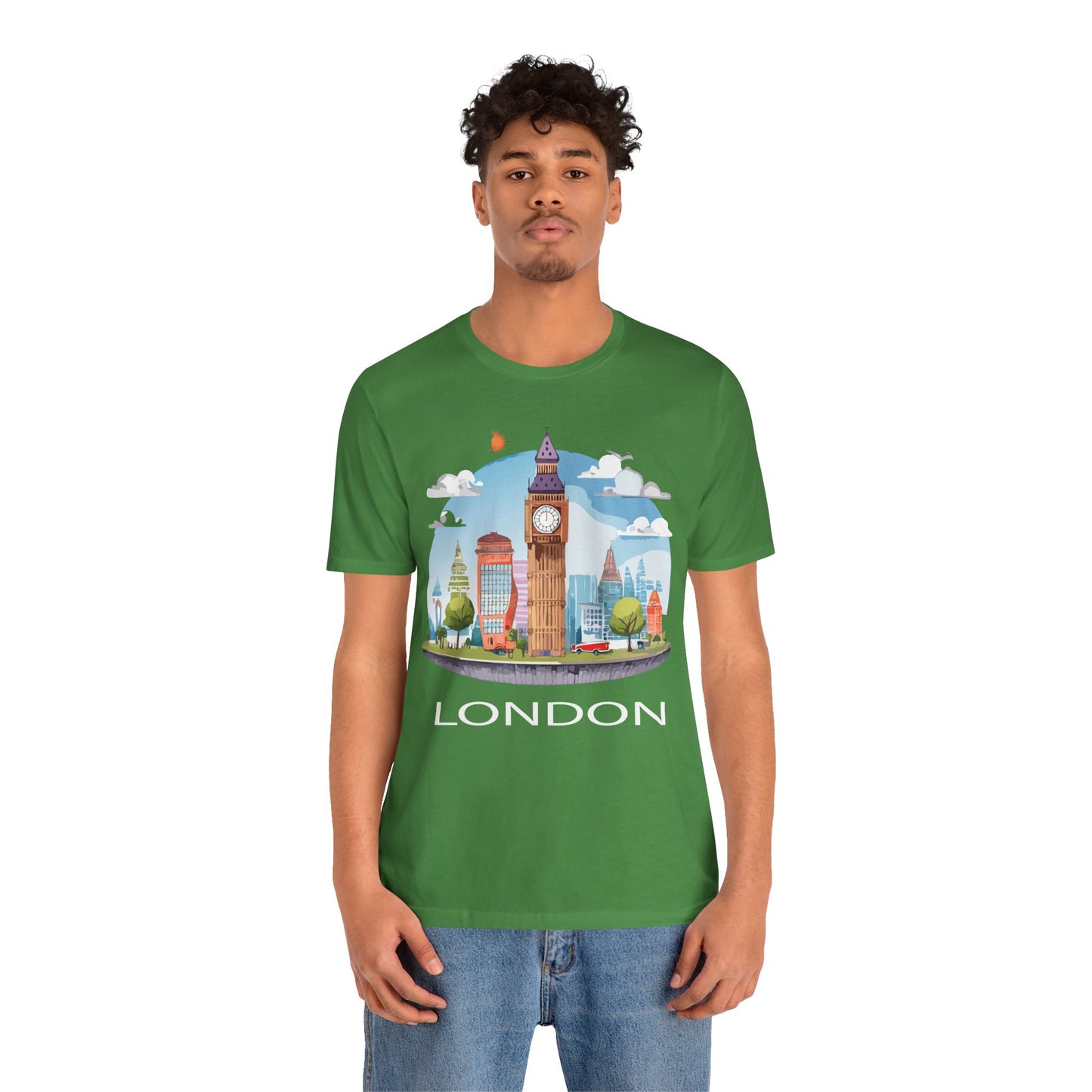 London Shirt, Travel T-Shirt, Tourist Shirts, Tee Shirt with Travel Prints 1