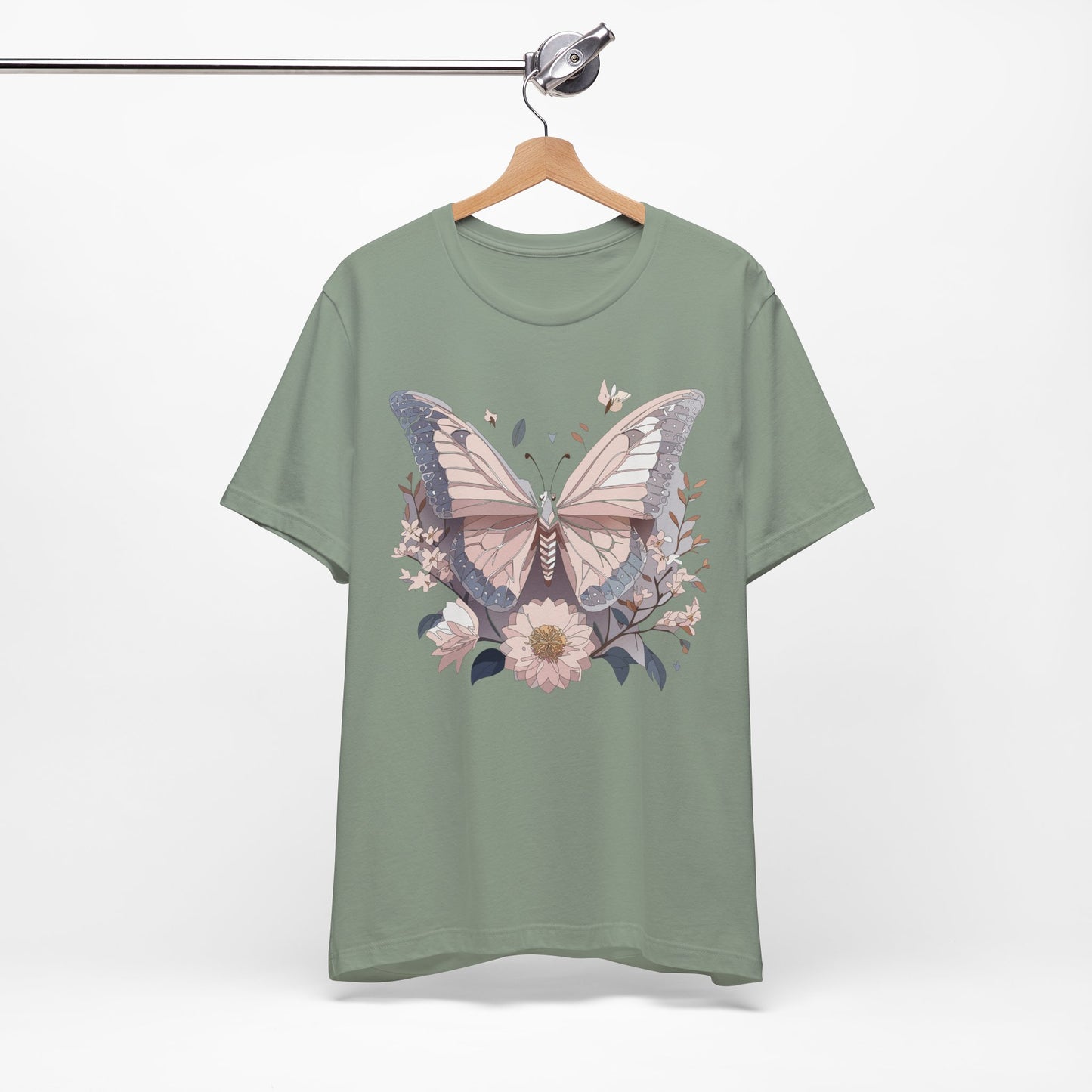 Butterfly Tee Shirt, Shirt with Butterfly