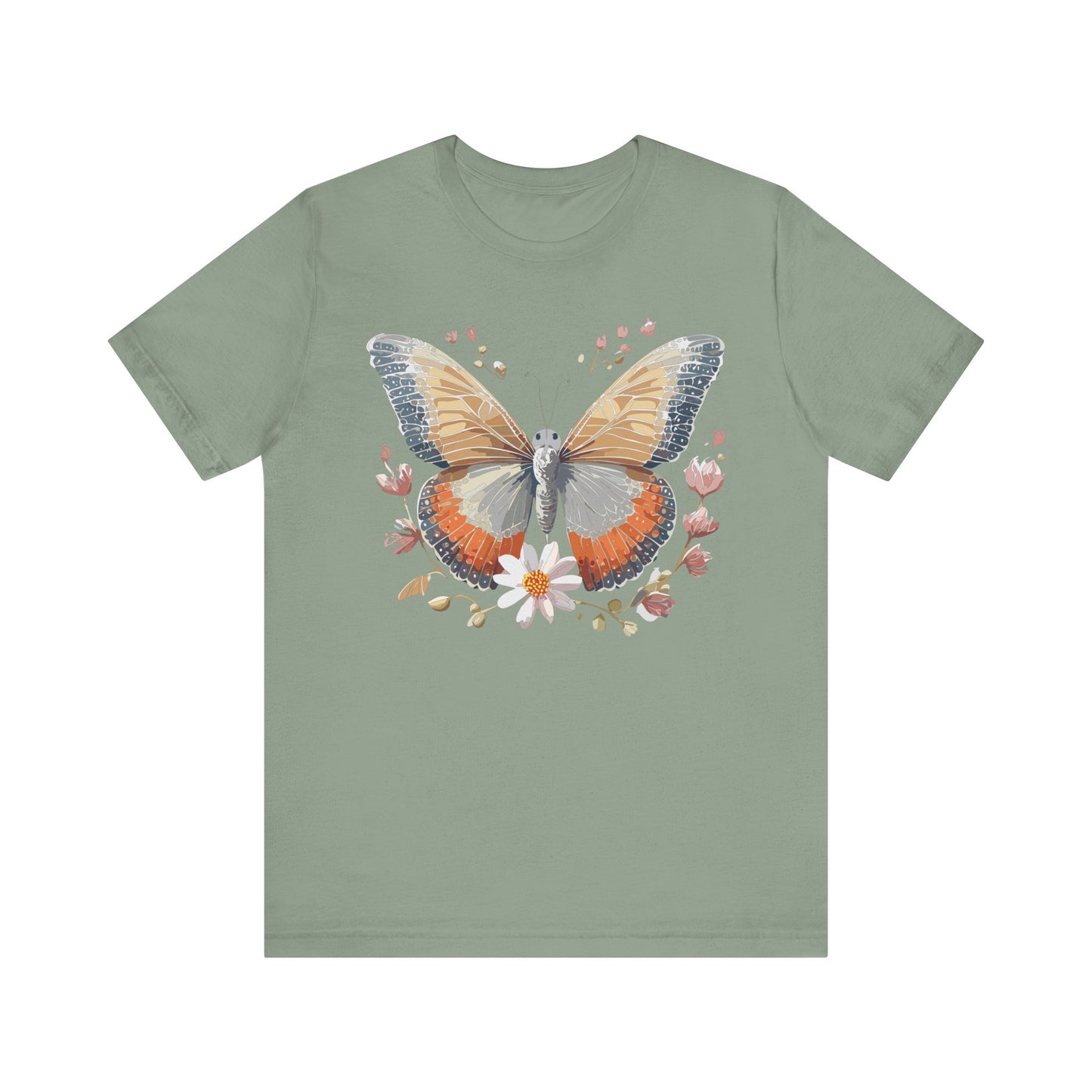Butterfly Tee Shirt, Shirt with Butterfly