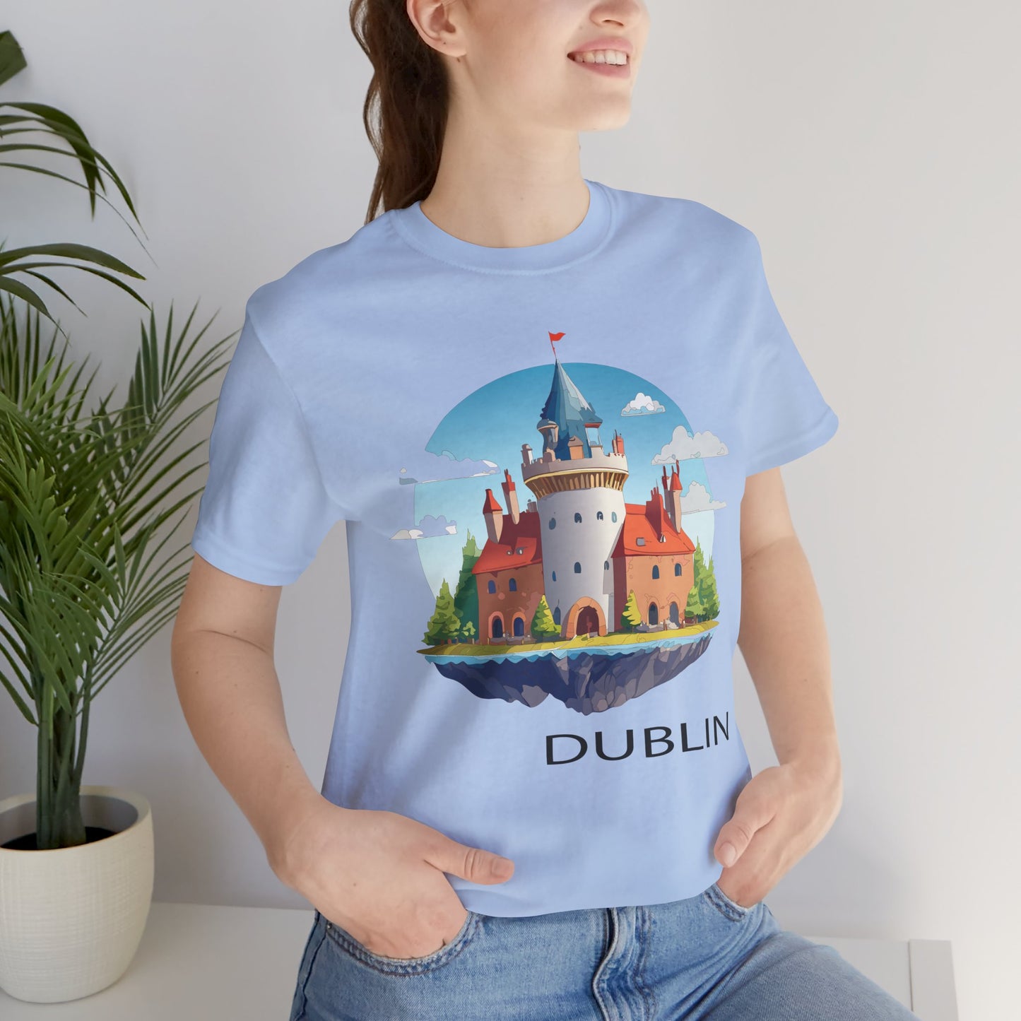 Dublin Shirt, Travel T-Shirt, Tourist Shirts, Tee Shirt with Travel Prints 3
